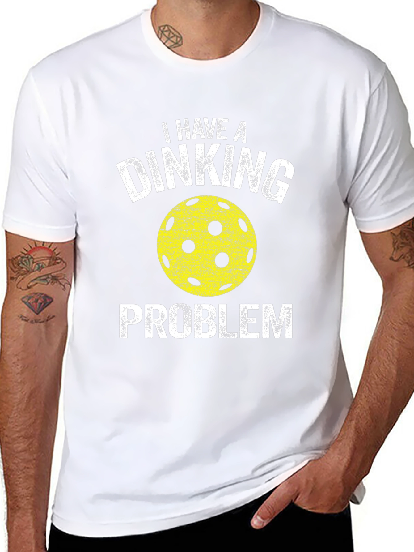 Dinking Problem Pickleball Graphic Tee