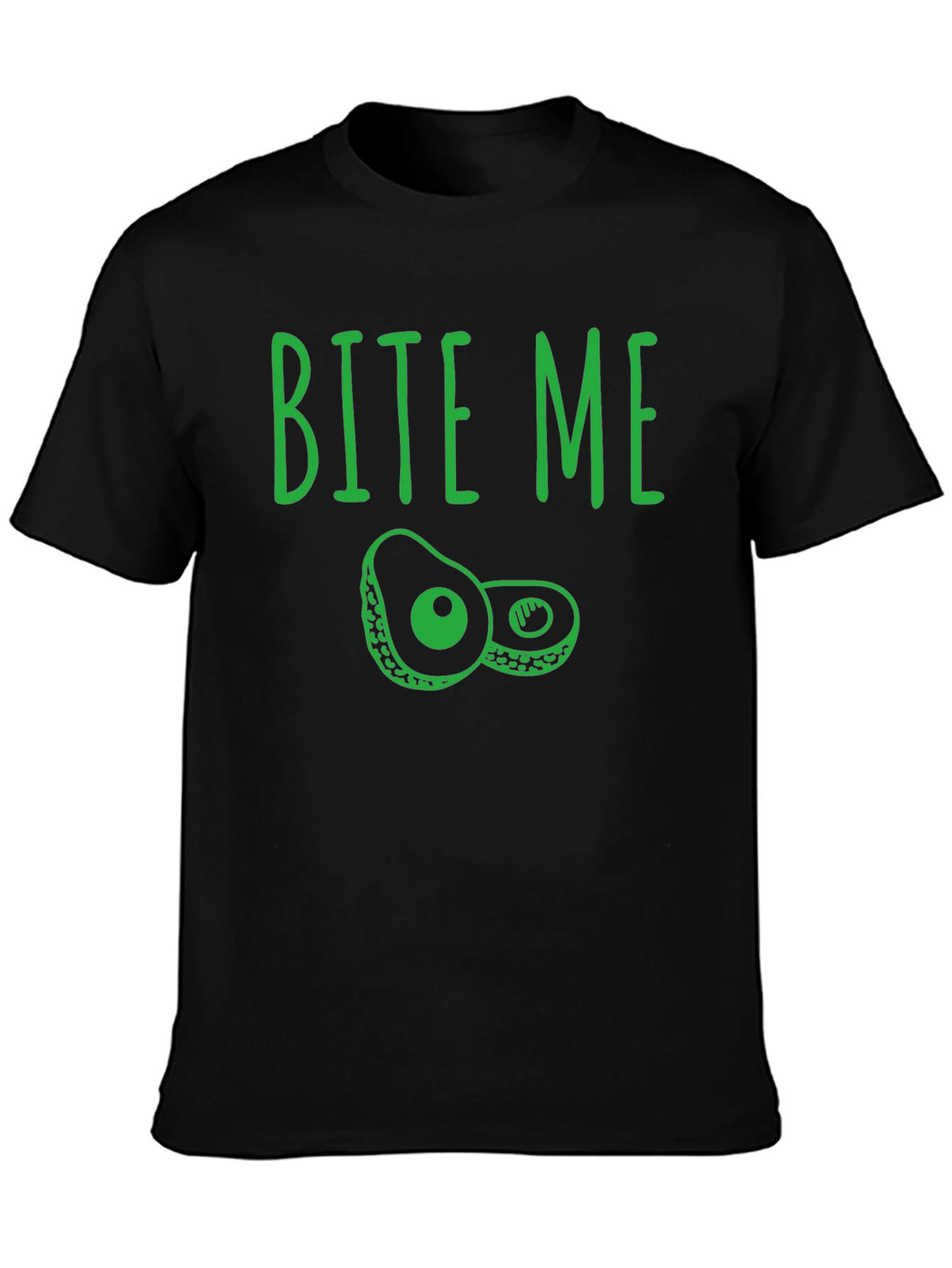 Bite Me Avocado Graphic T-Shirt