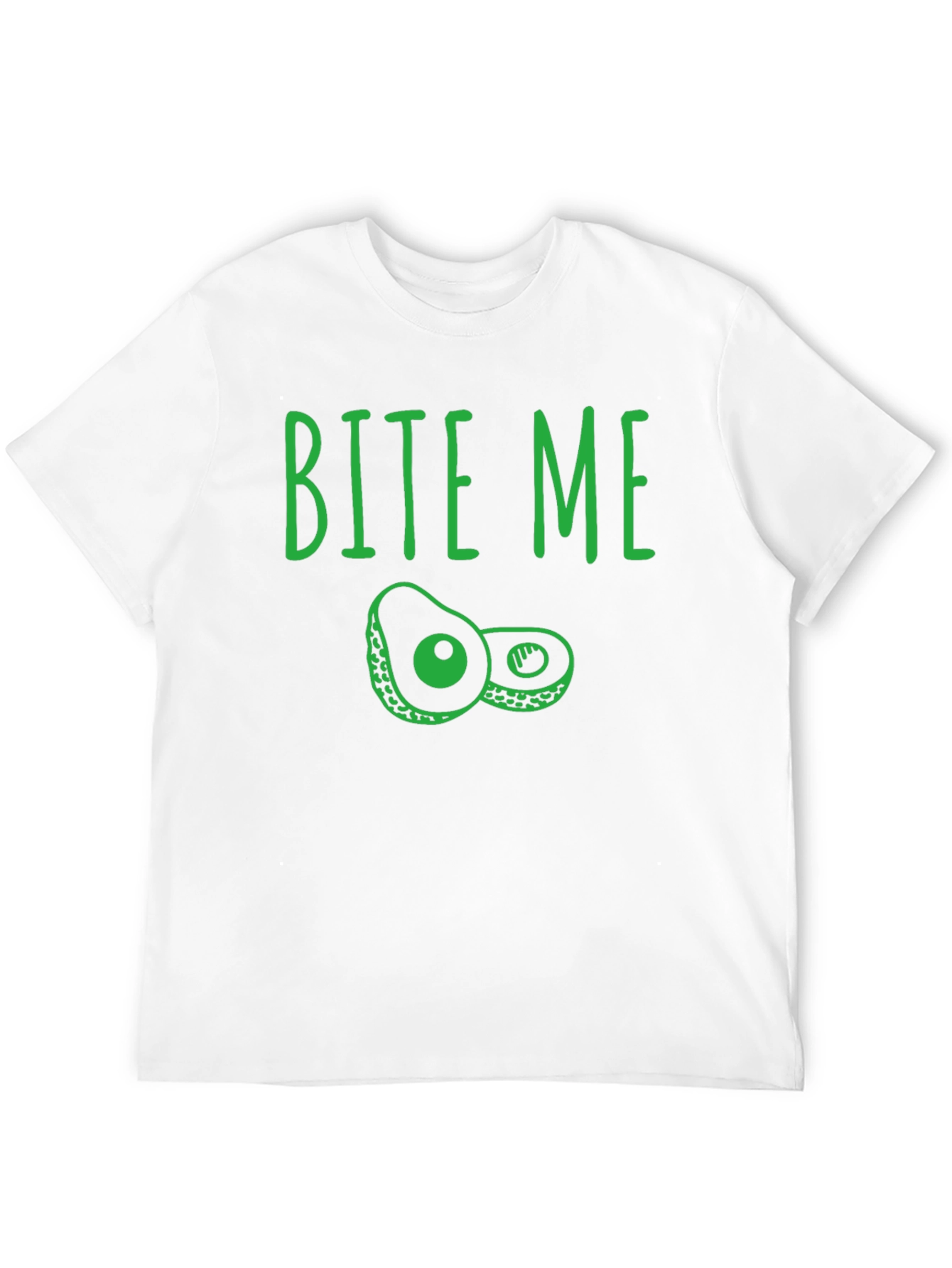 Bite Me Avocado Graphic T-Shirt