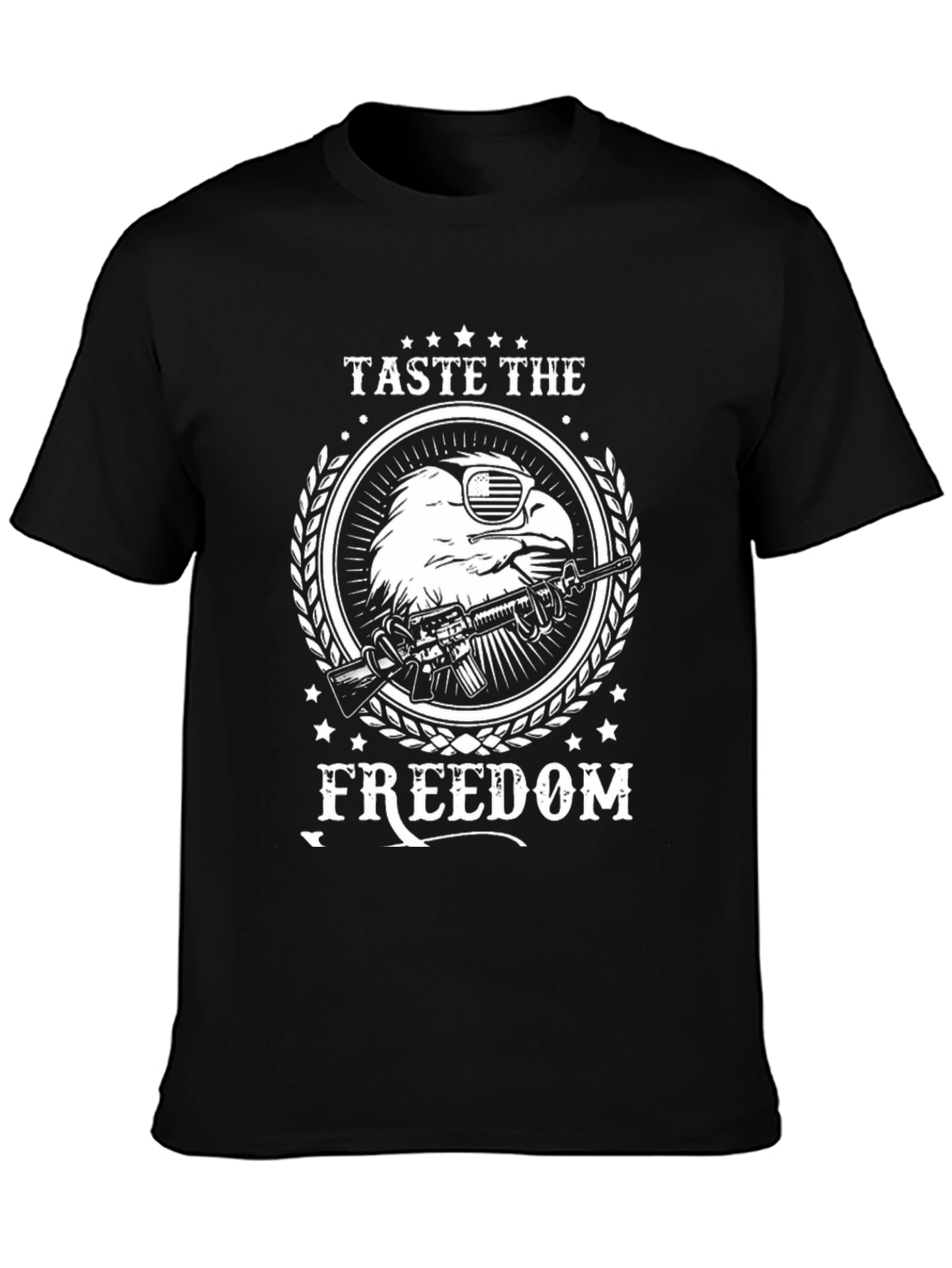 Taste the Freedom Patriotic Eagle T-Shirt