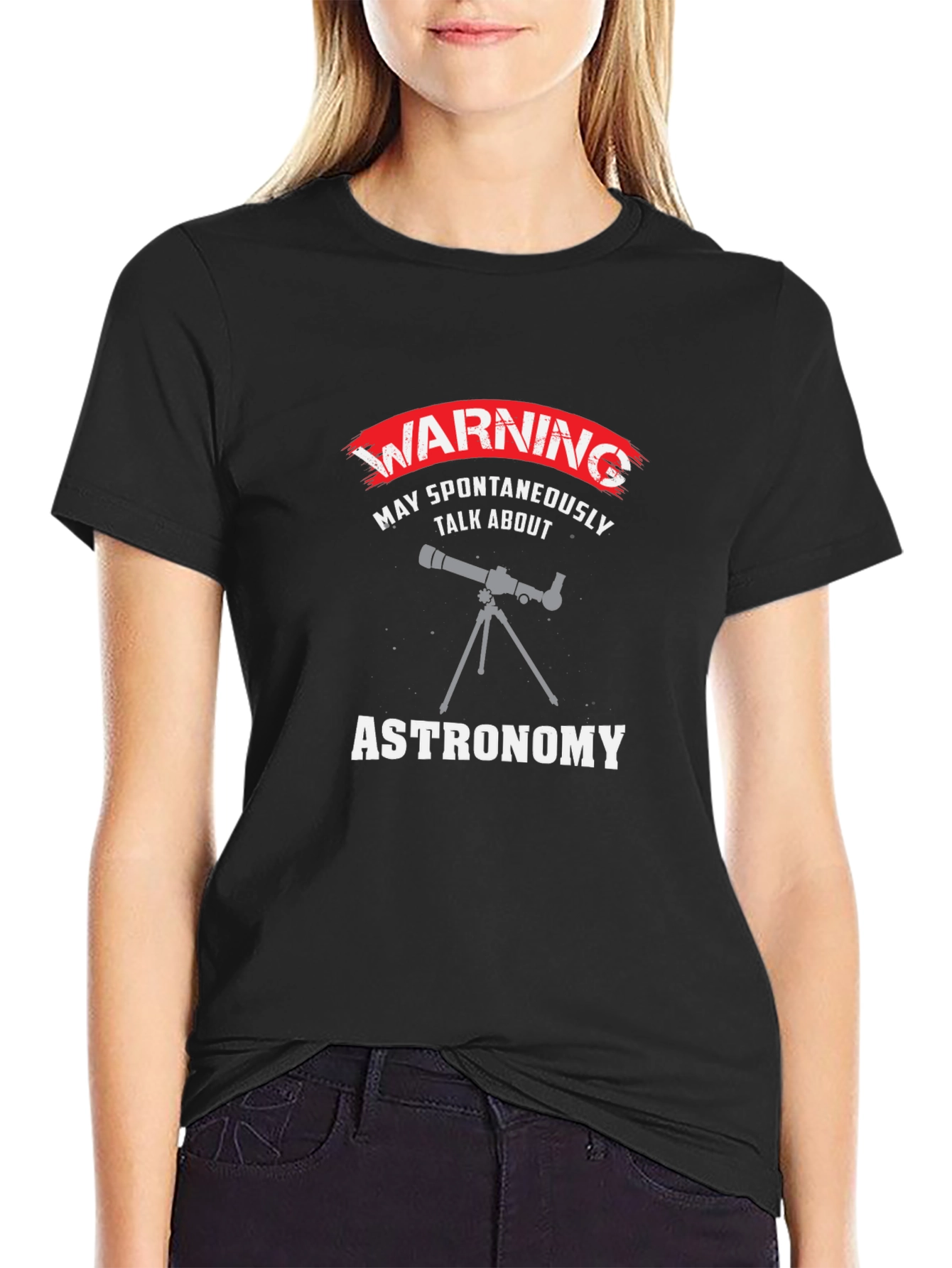 Astronomy Warning T-Shirt