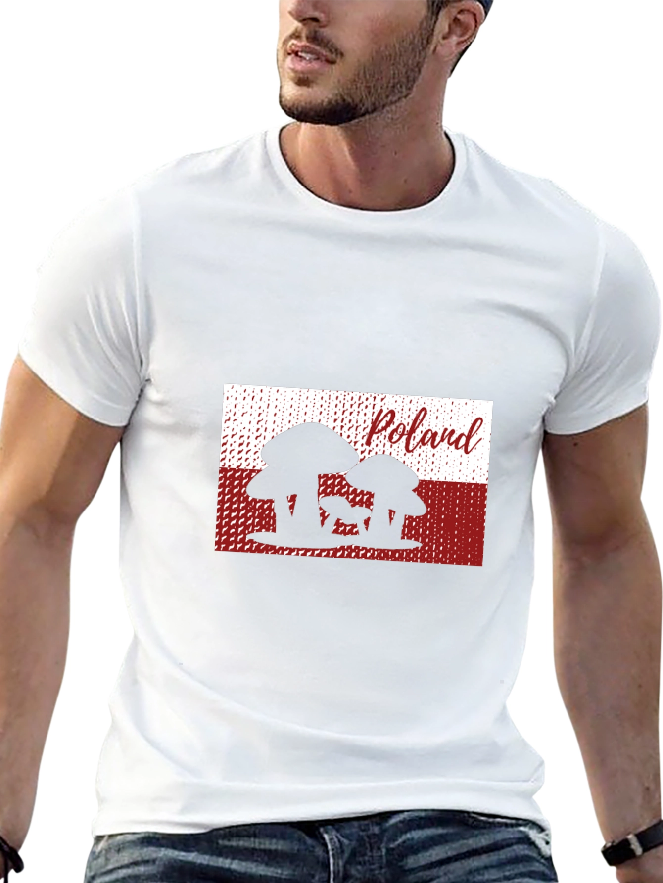 Poland Mushroom T-Shirt - Unique Polish Design