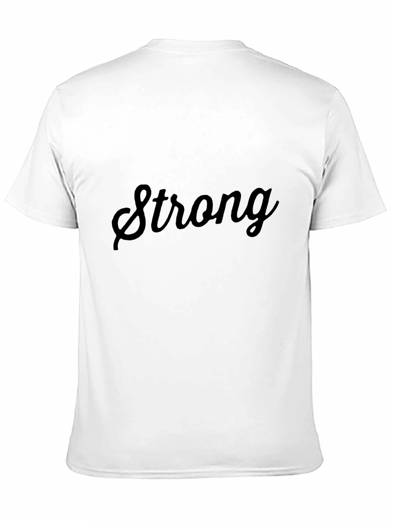 Strong Black T-Shirt - Casual & Stylish