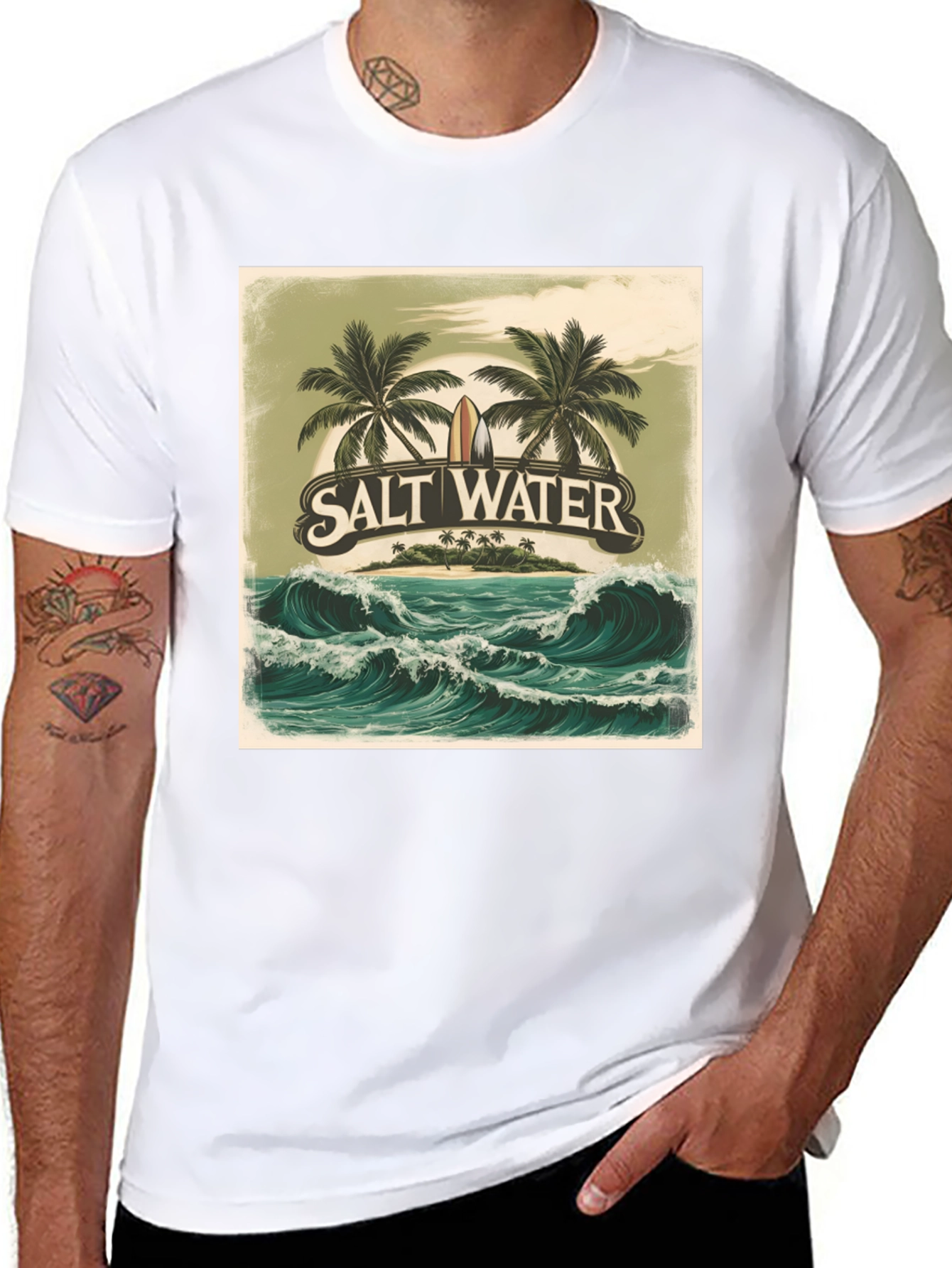 Saltwater Surf Tee