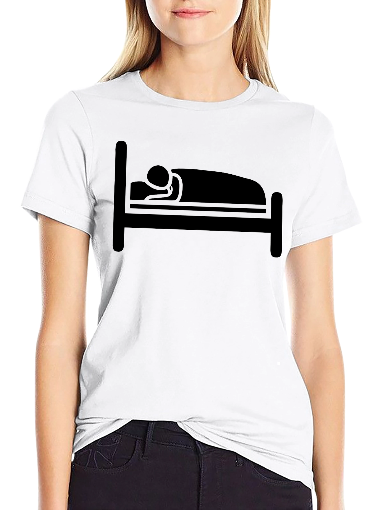Sleepy Time T-Shirt - Unisex Bed Design Tee