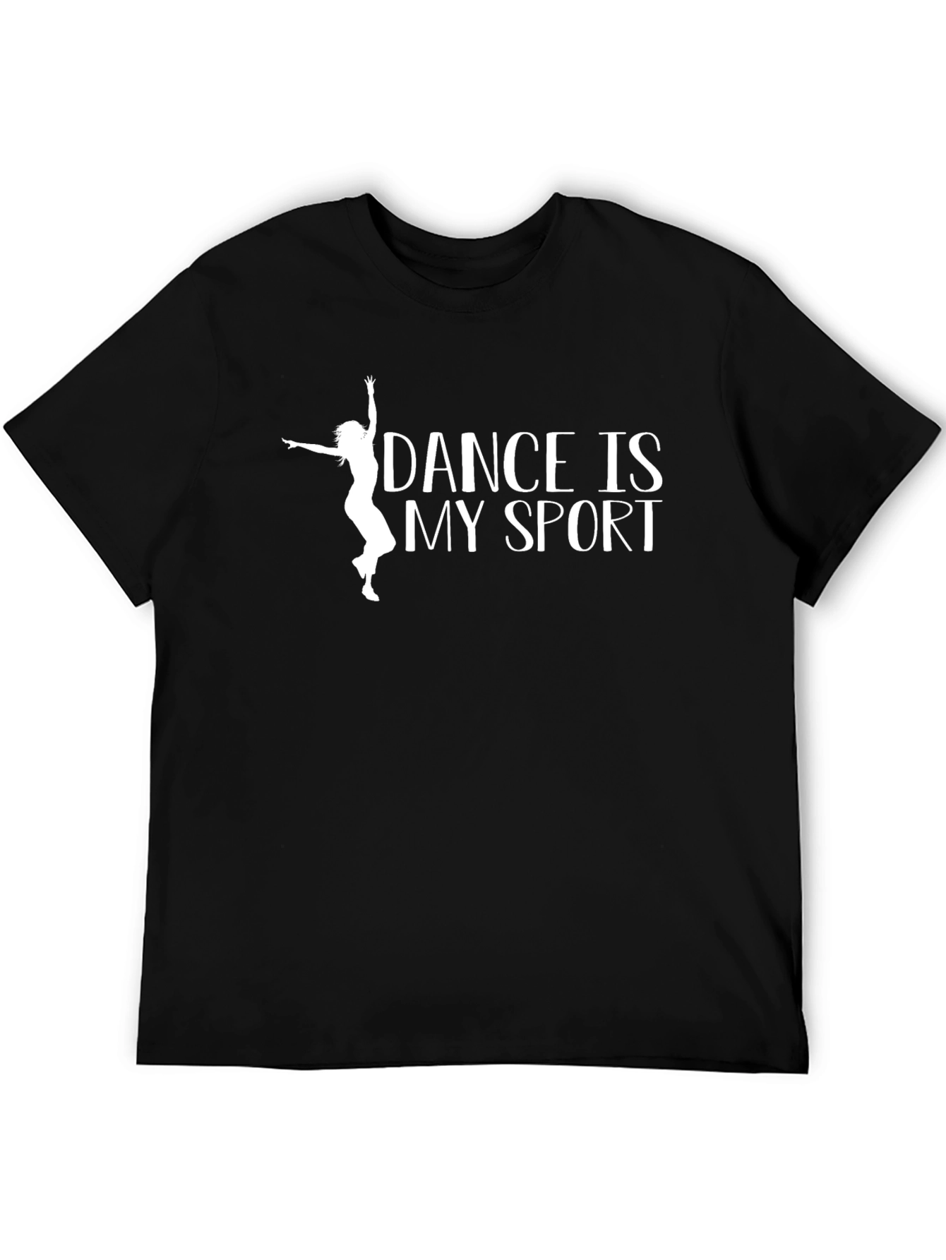 Dance Is My Sport Black T-Shirt