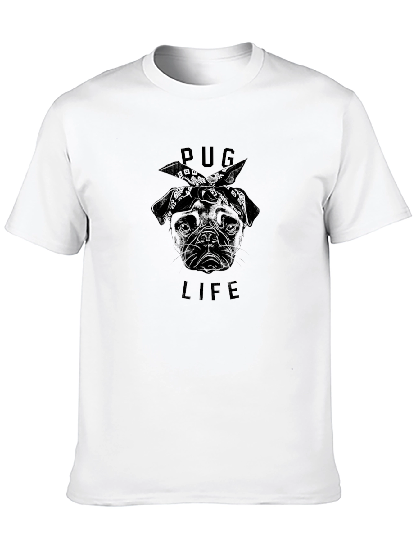 Pug Life T-Shirt - Funny Dog Graphic Tee
