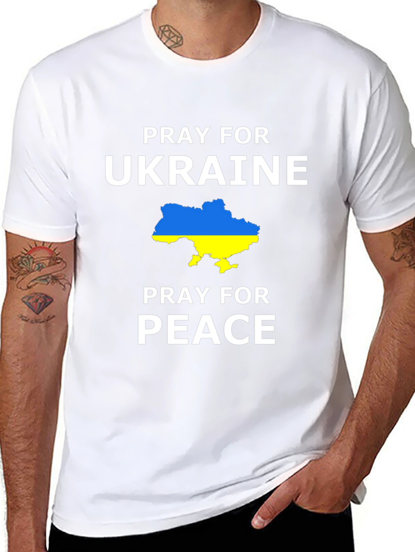 Pray for Ukraine Peace T-Shirt
