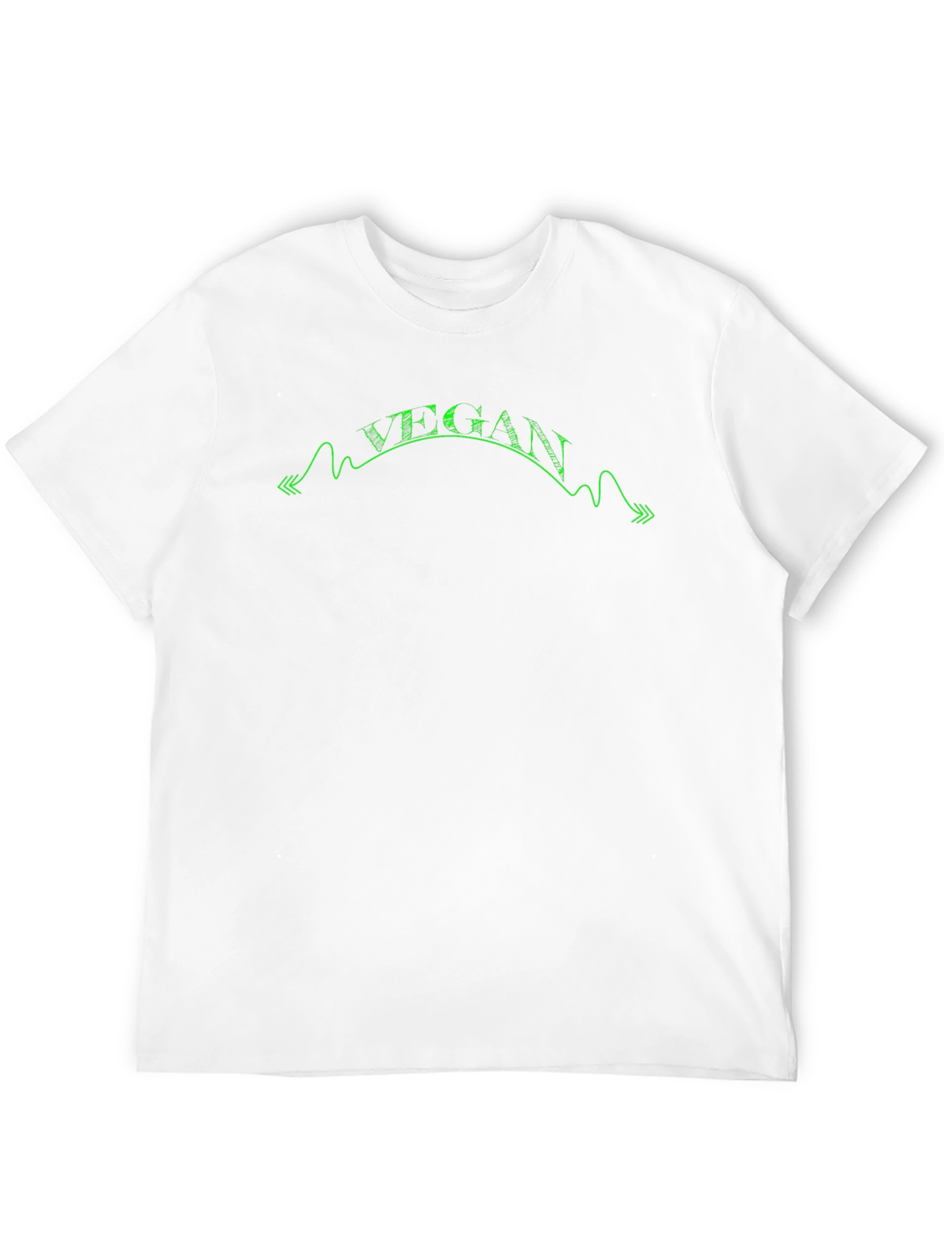 Vegan Graphic Tee - Black
