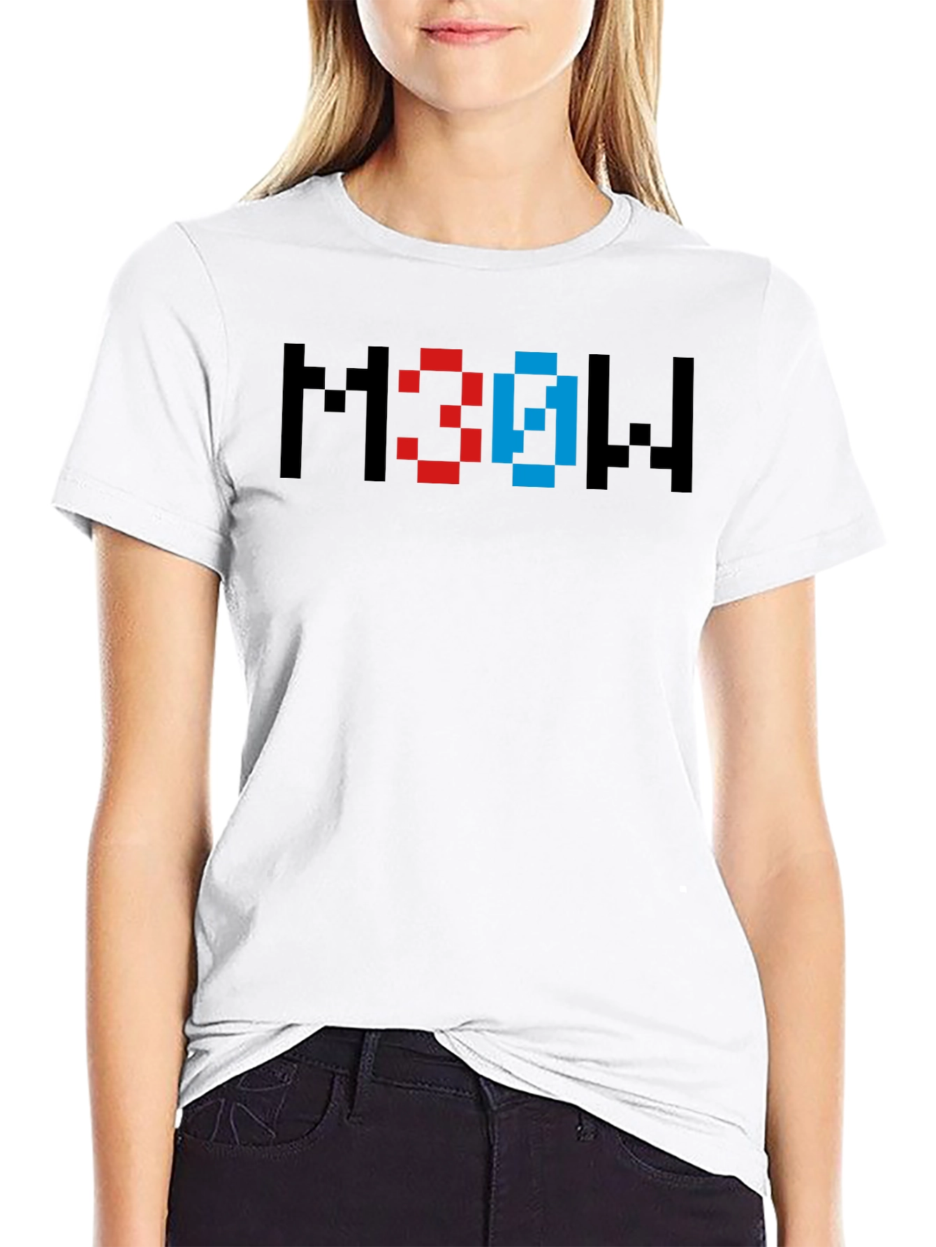 Pixel M39W Graphic Tee - Retro Style