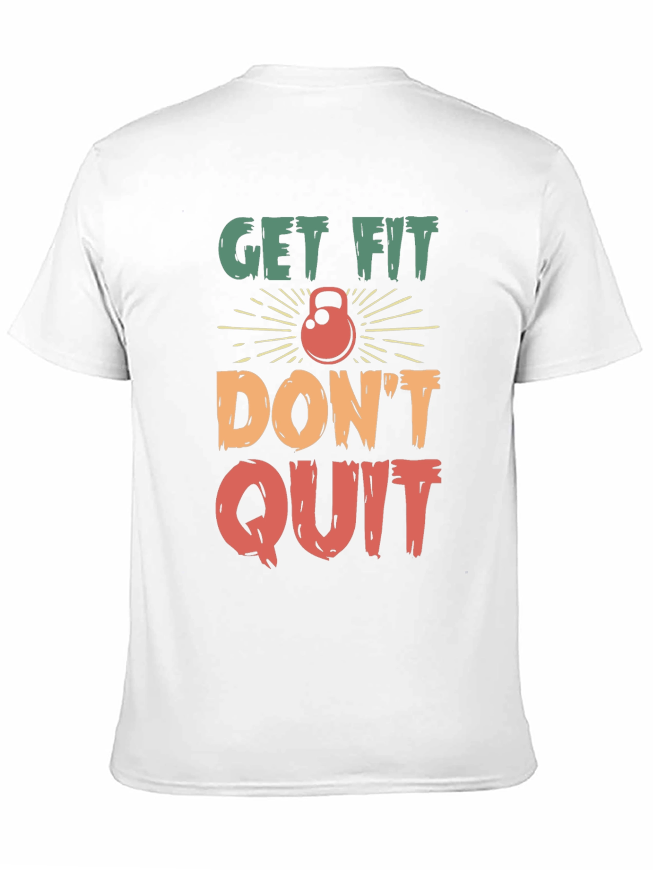 Get Fit Dont Quit Graphic Tee