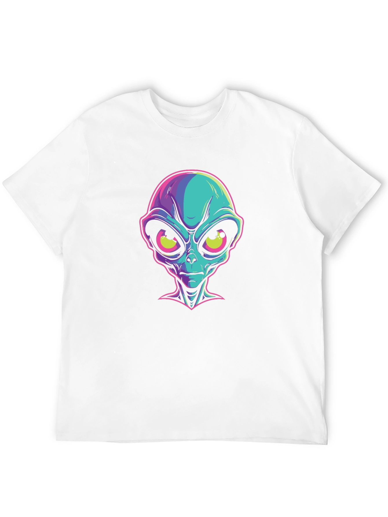 Alien Graphic Black T-Shirt - Bold Sci-Fi Style