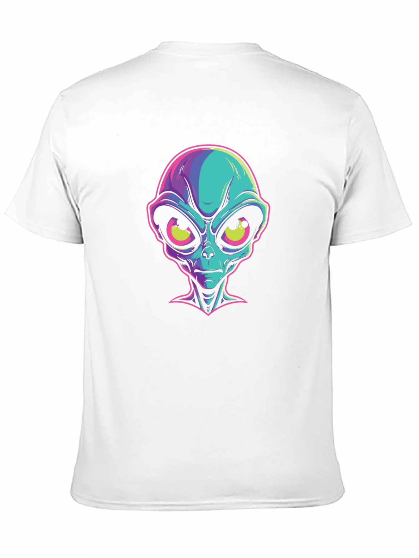 Alien Graphic Black T-Shirt - Bold Sci-Fi Style