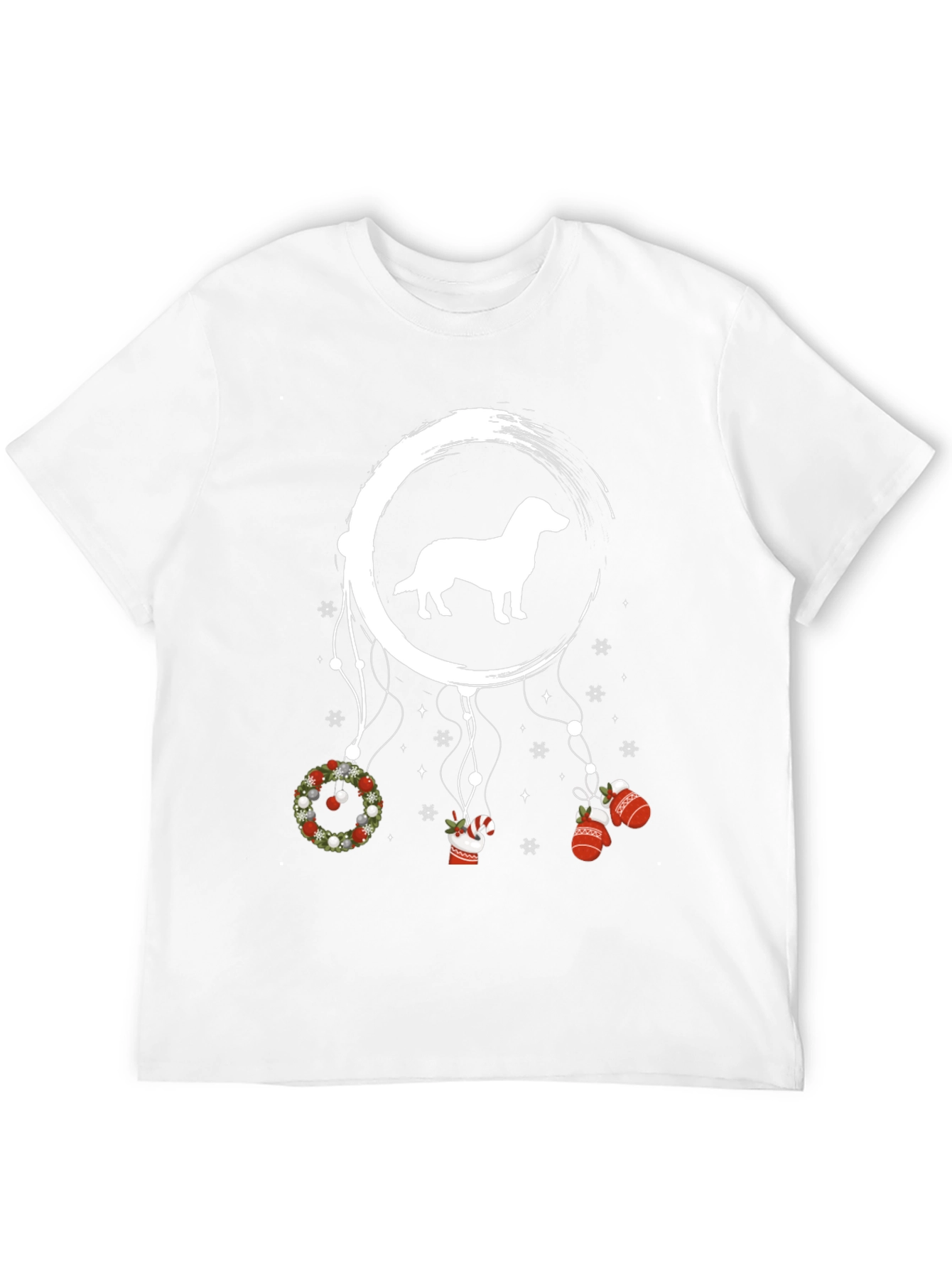 Dachshund Christmas Dreamcatcher T-Shirt