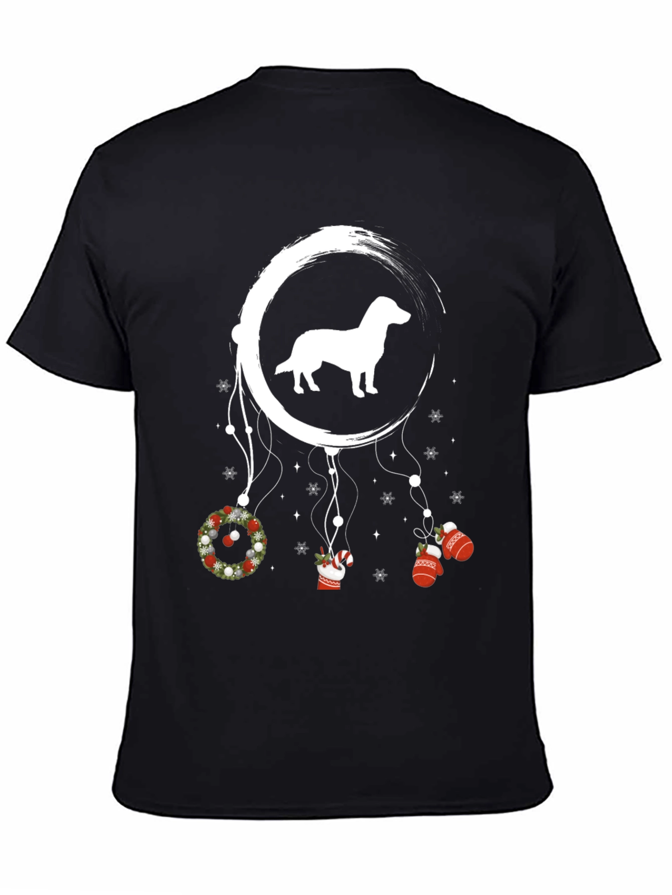 Dachshund Christmas Dreamcatcher T-Shirt