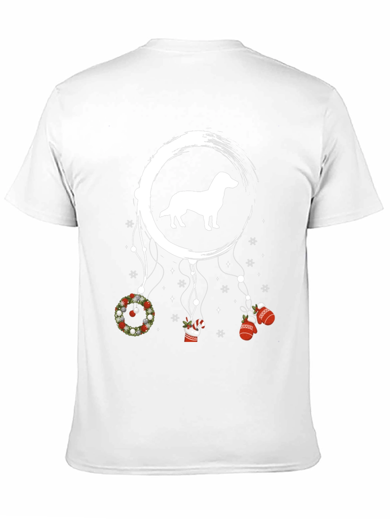 Dachshund Christmas Dreamcatcher T-Shirt