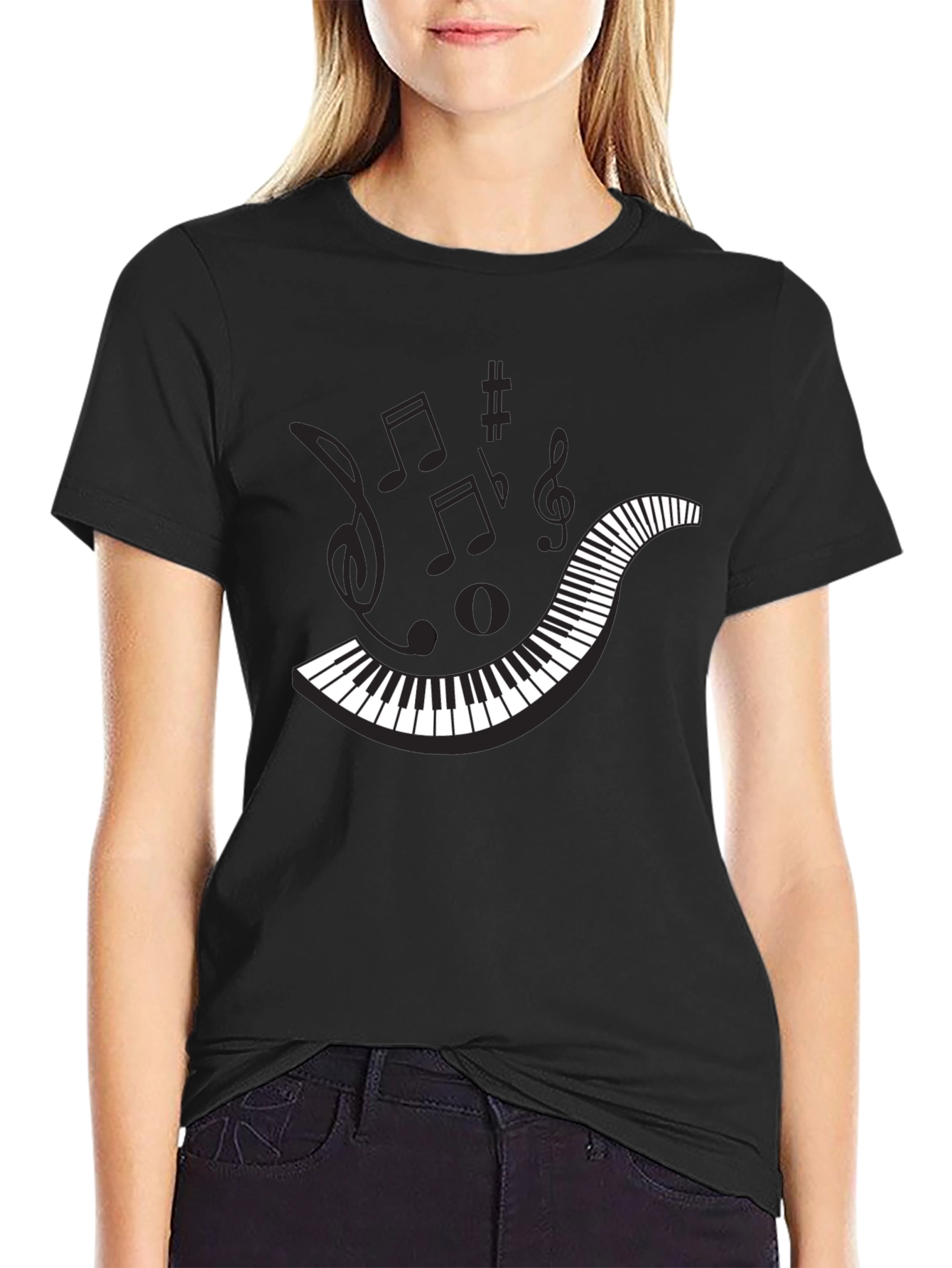 Musical Piano Keys T-Shirt