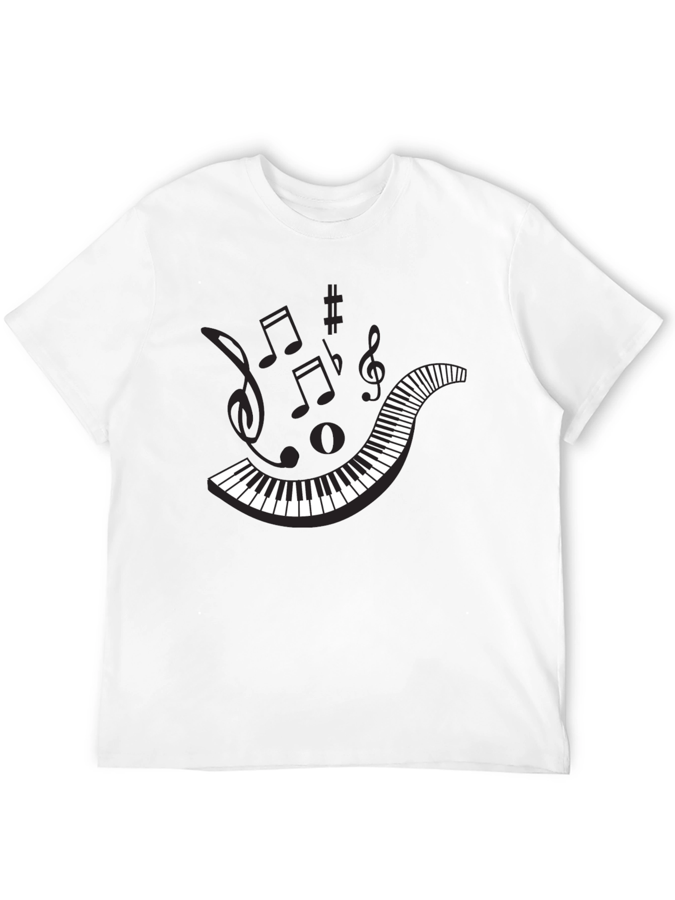 Musical Piano Keys T-Shirt