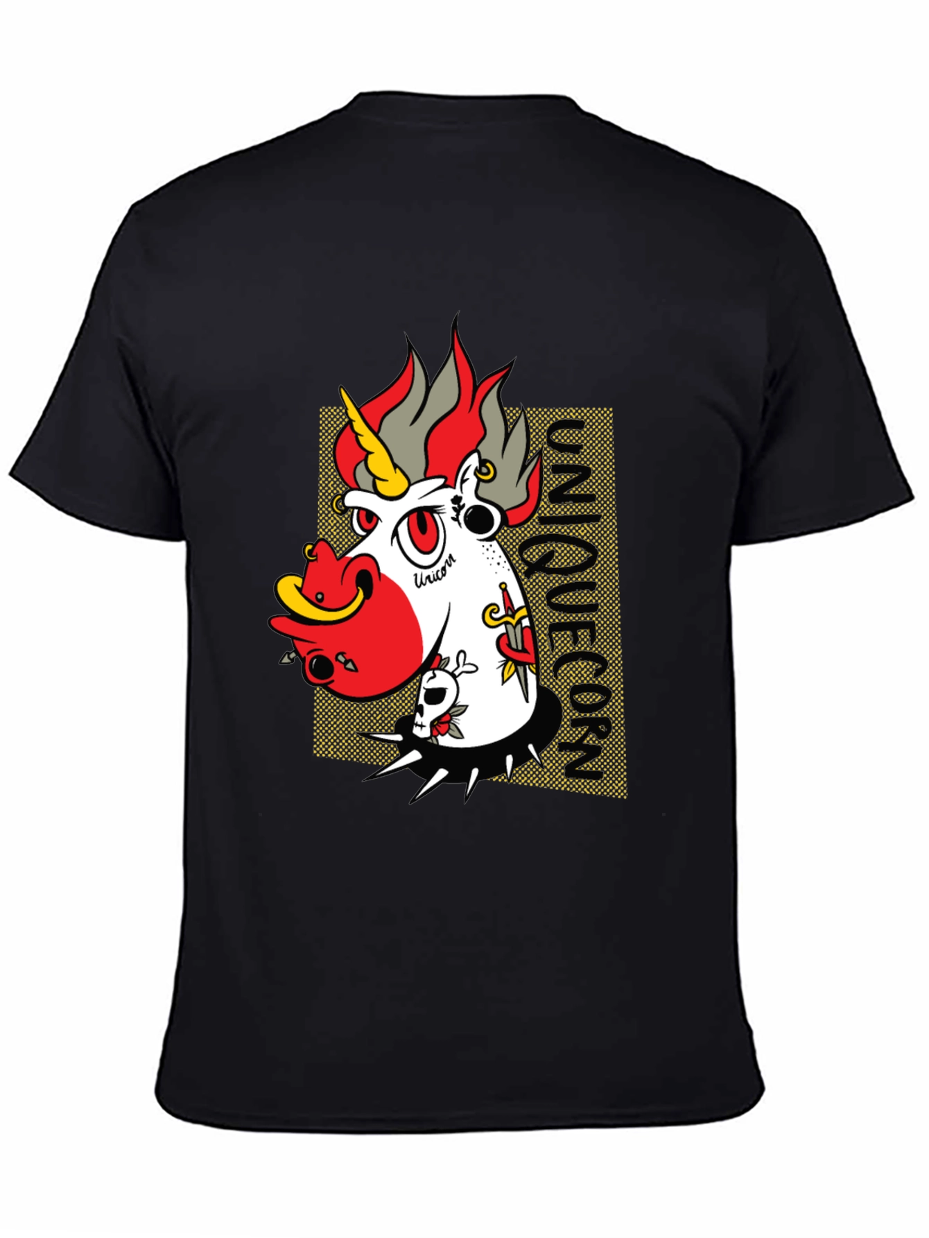 Edgy Unicorn Graphic Tee