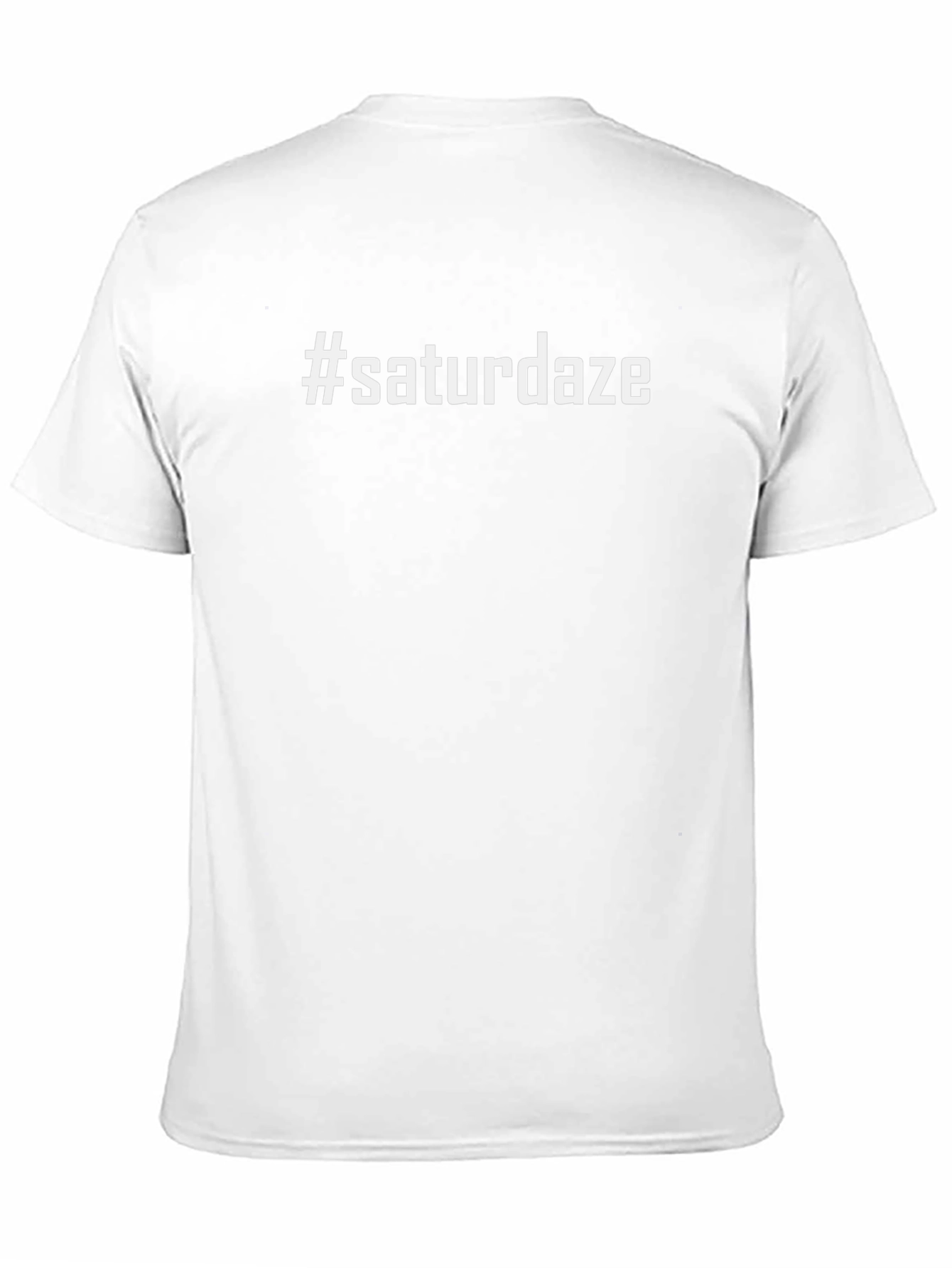 #saturdaze Black T-Shirt - Casual Comfort
