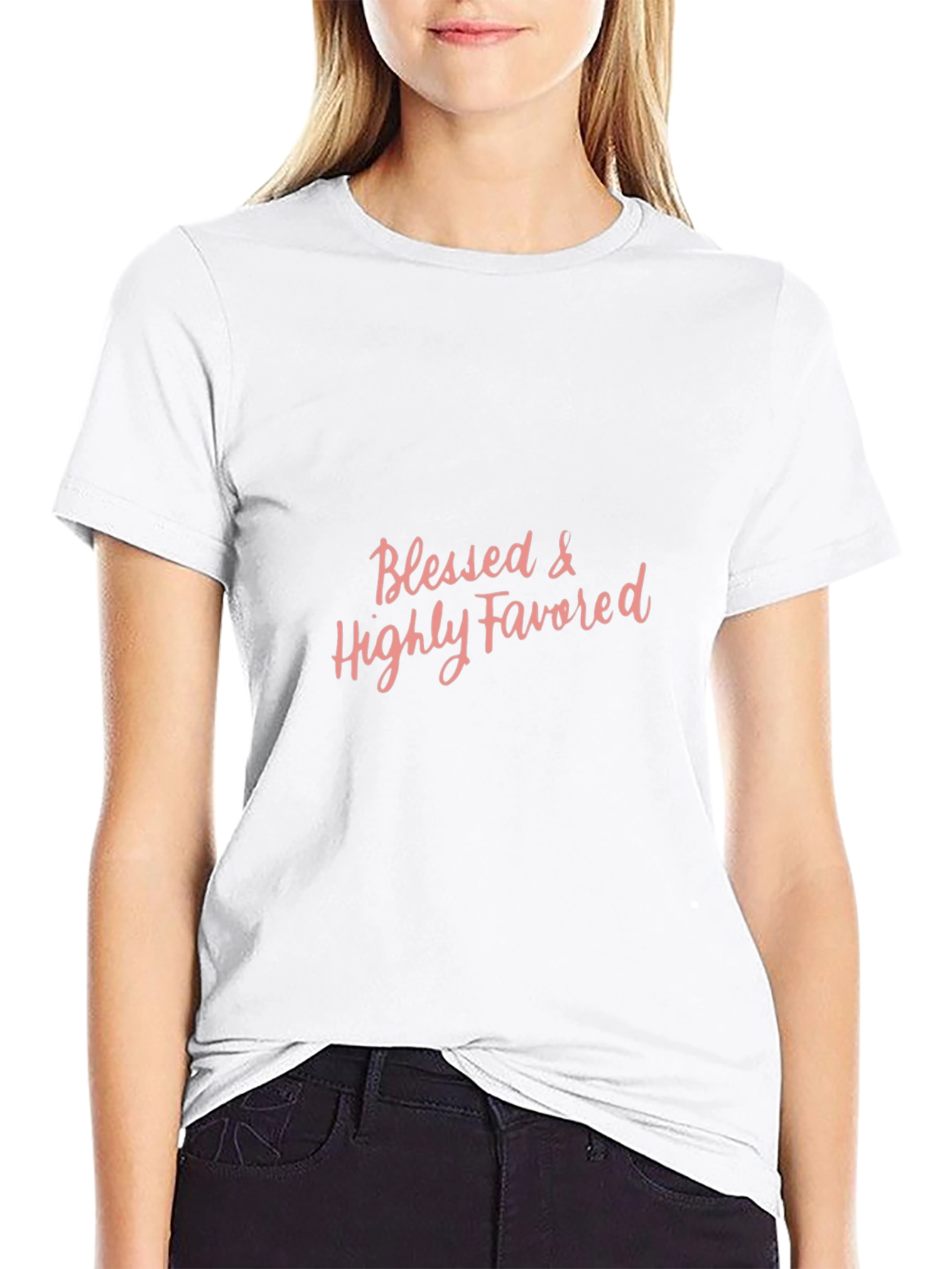 Blessed & Highly Favored Graphic T-Shirt