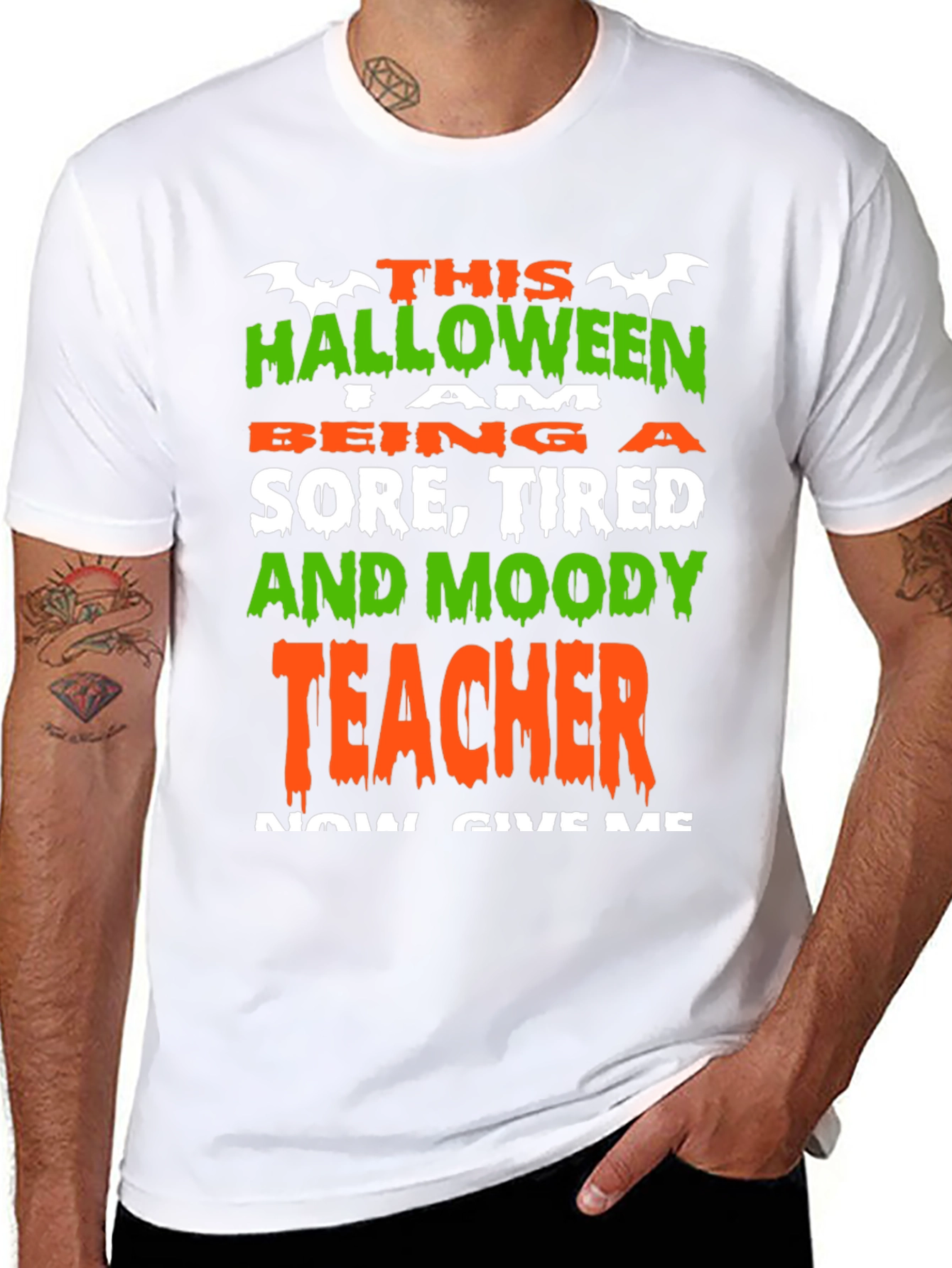 Halloween Teacher Graphic Tee