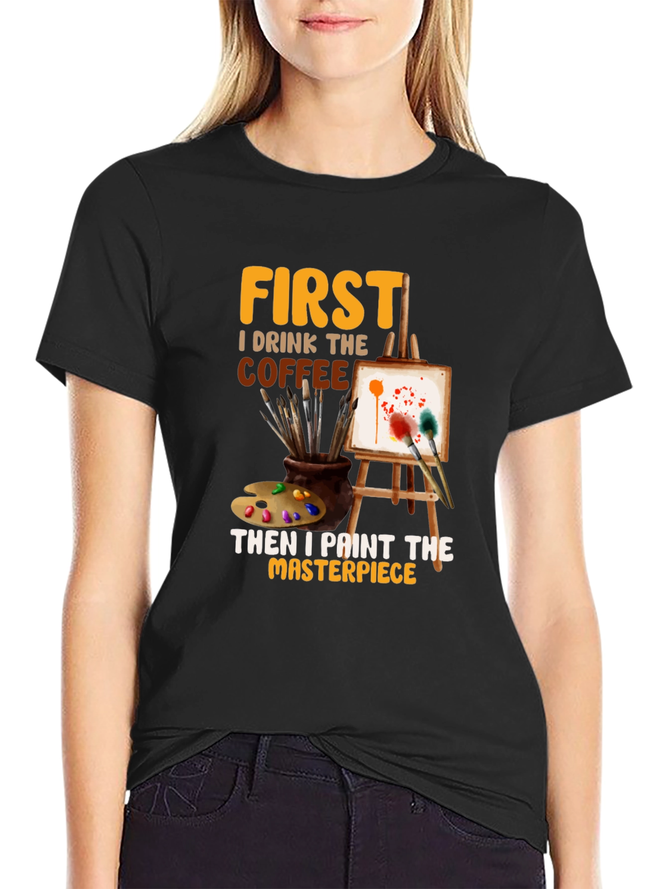 Artist Coffee Masterpiece T-Shirt