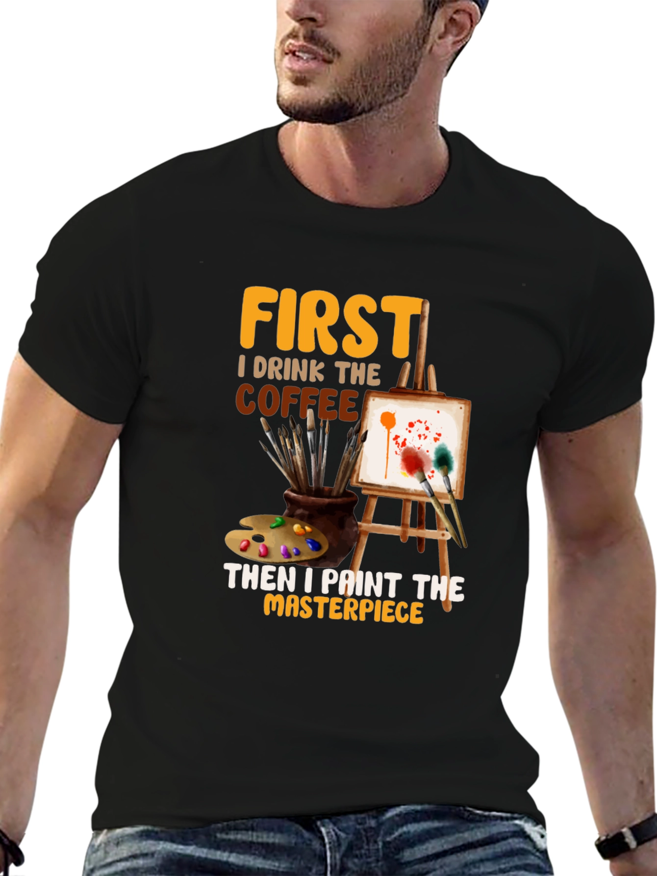 Artist Coffee Masterpiece T-Shirt