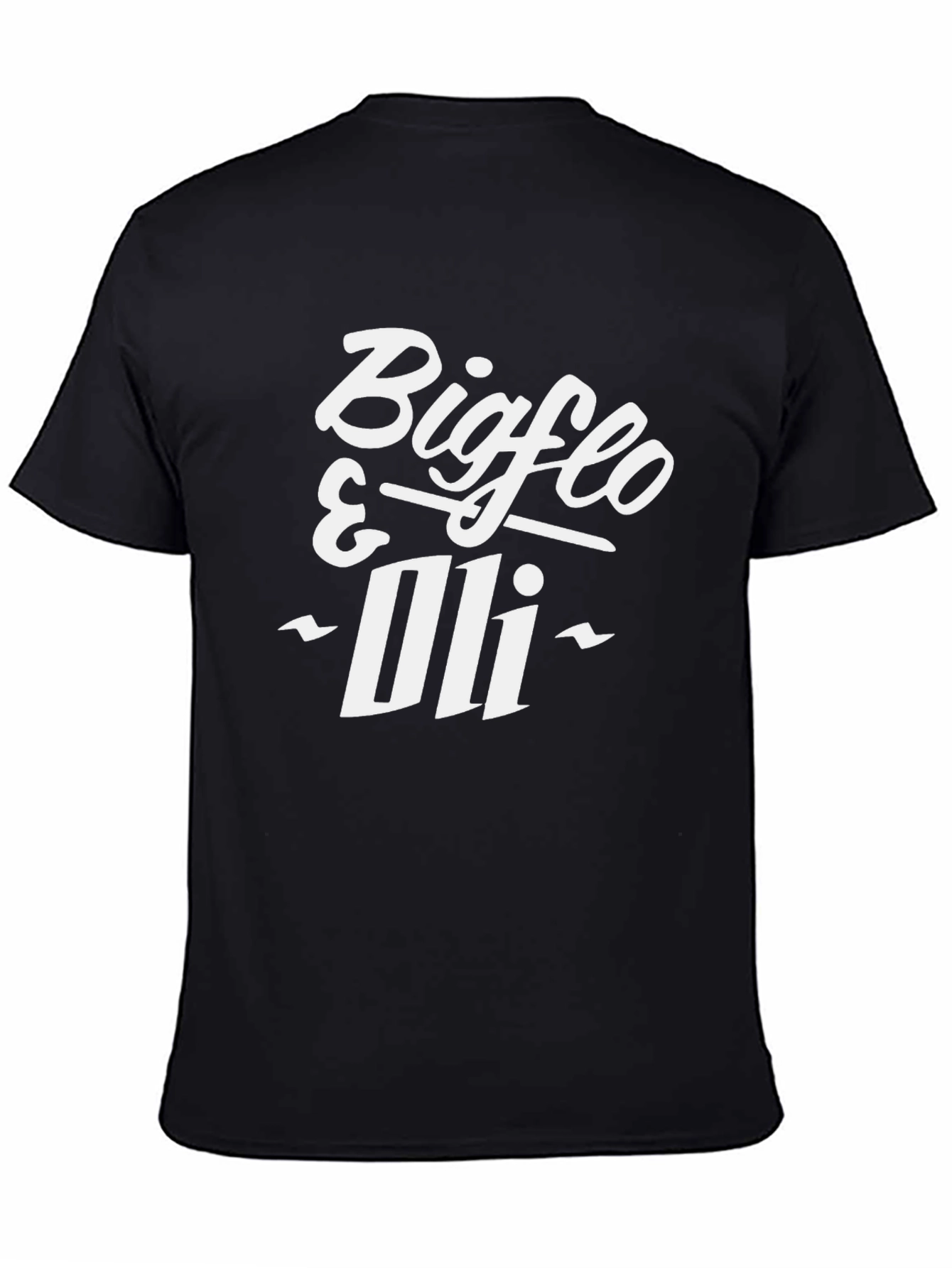 Bigflo & Oli Black Graphic Tee