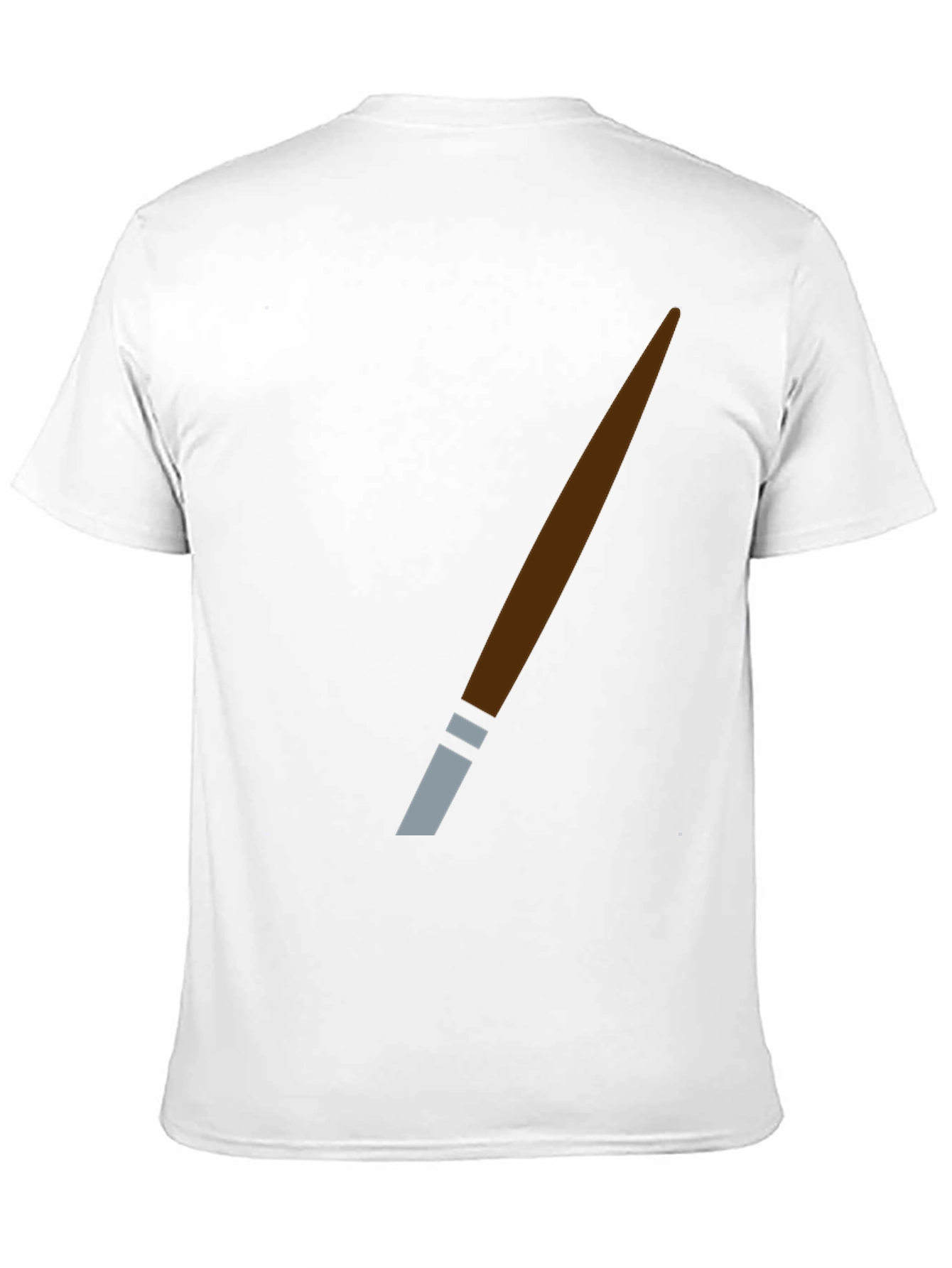 Novelty Brush Stroke T-Shirt - Artsy Graphic Tee