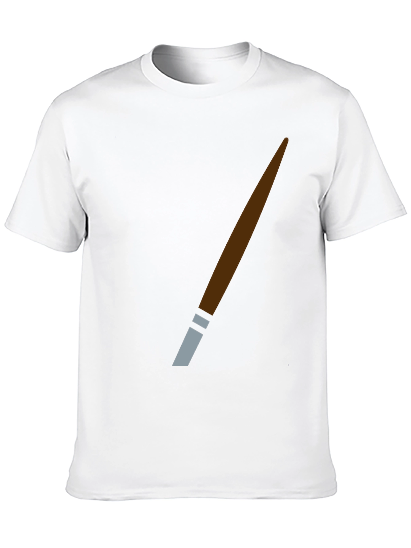 Novelty Brush Stroke T-Shirt - Artsy Graphic Tee