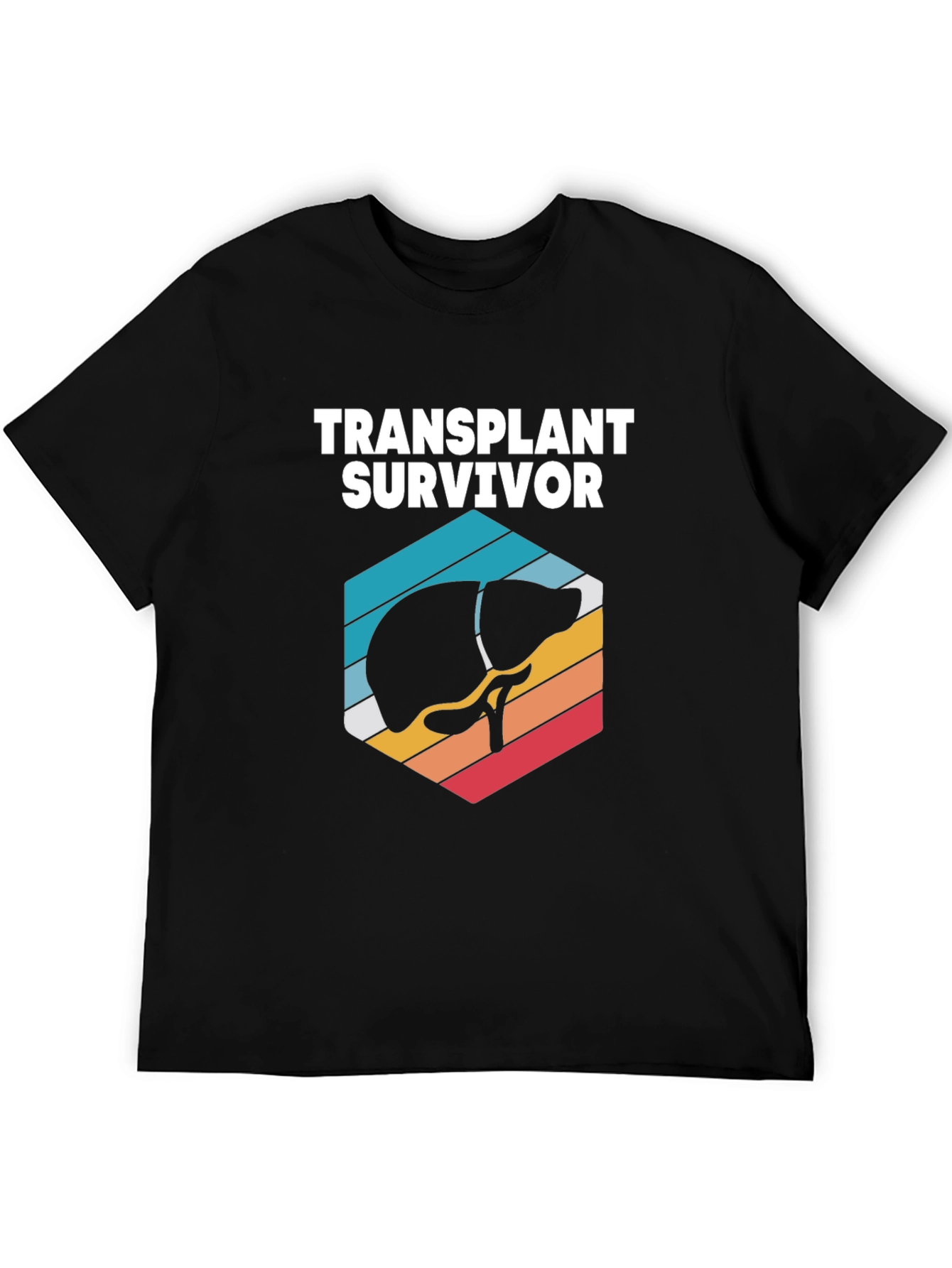Transplant Survivor T-Shirt Liver Graphic Tee