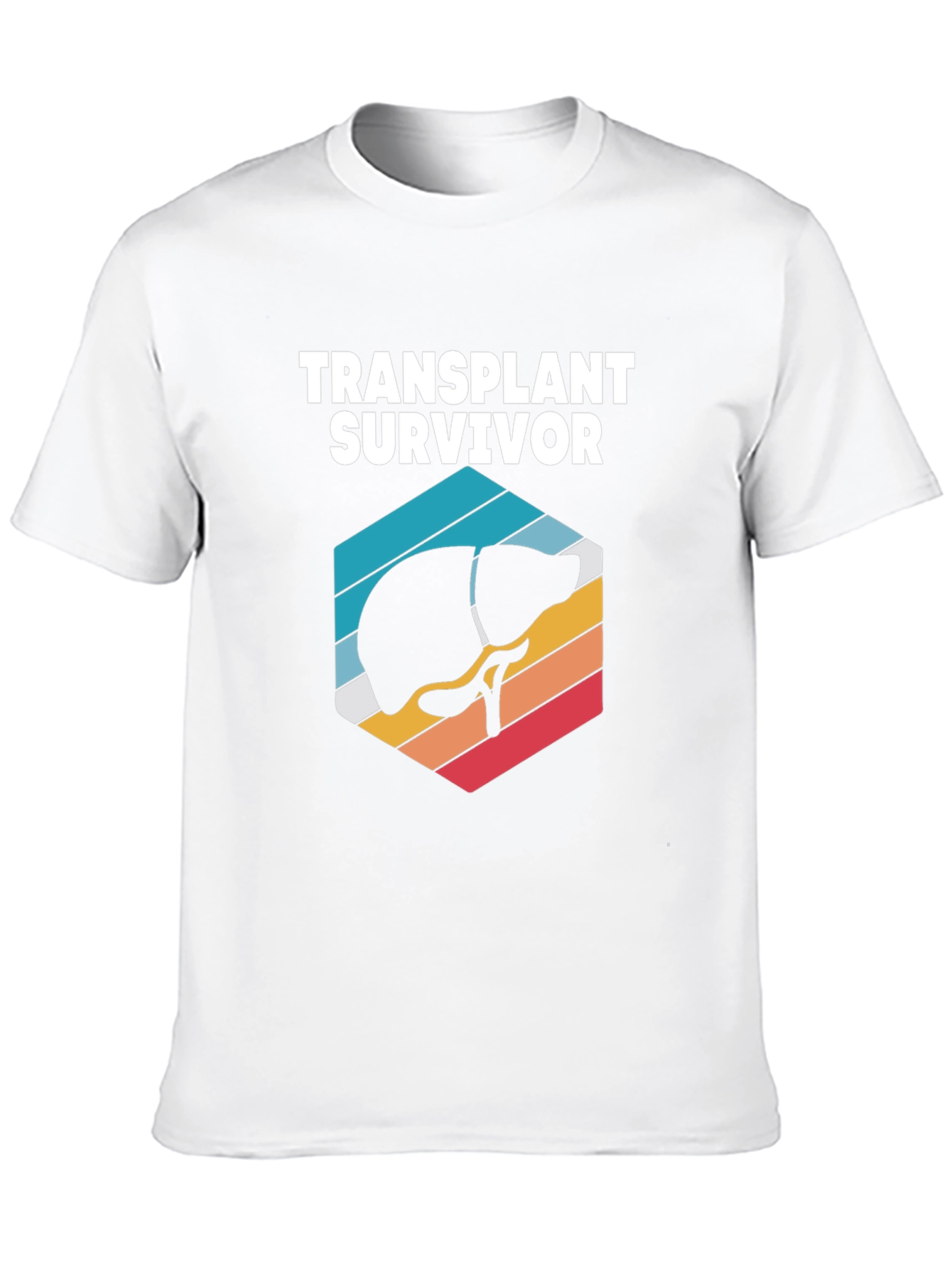 Transplant Survivor T-Shirt Liver Graphic Tee