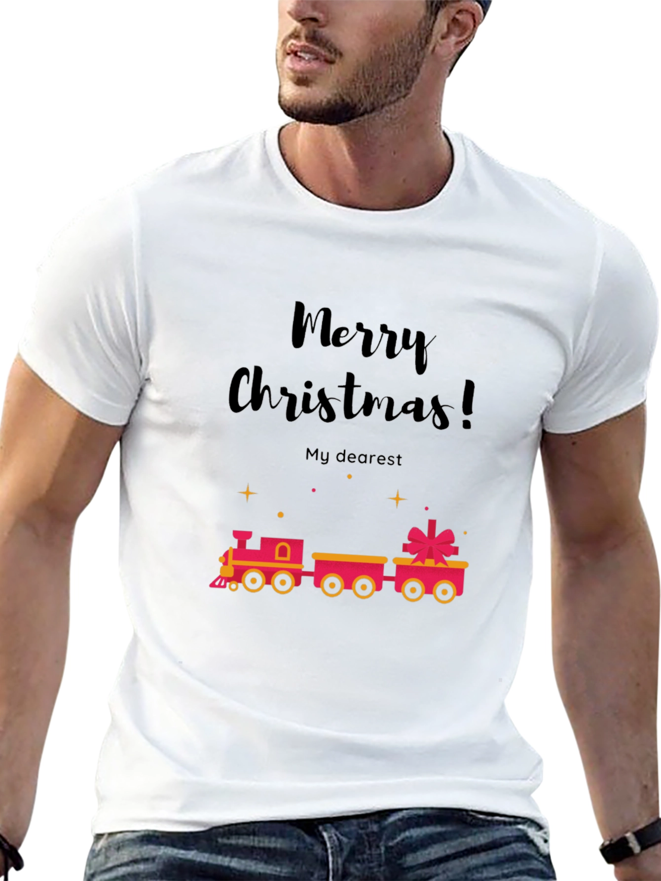 Merry Christmas Train T-Shirt
