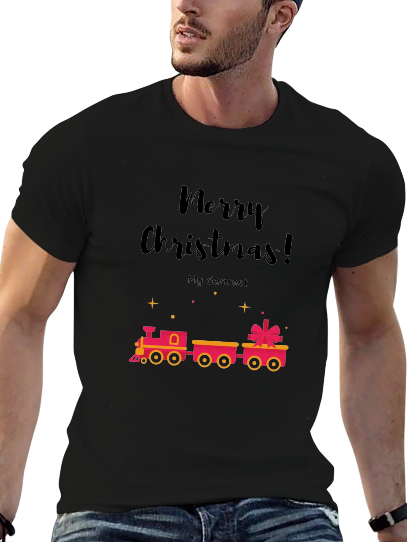 Merry Christmas Train T-Shirt