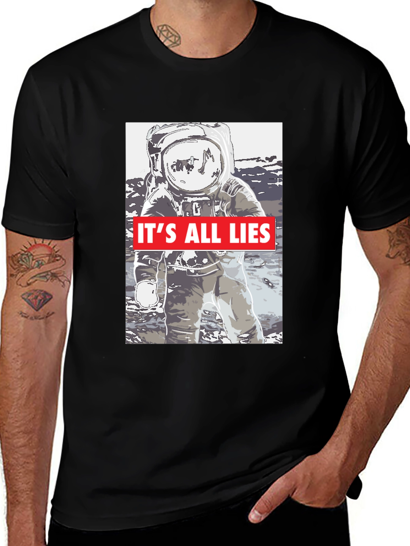 Moon Landing Conspiracy T-Shirt