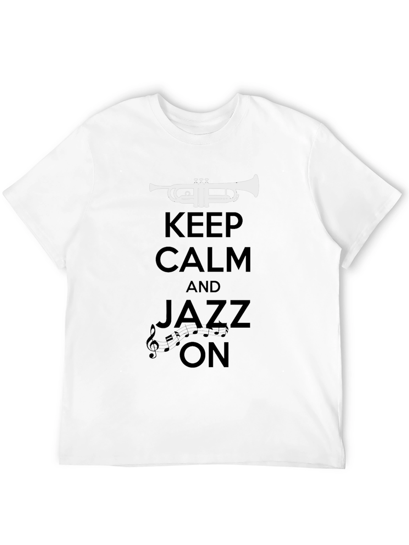 Keep Calm and Jazz On T-Shirt