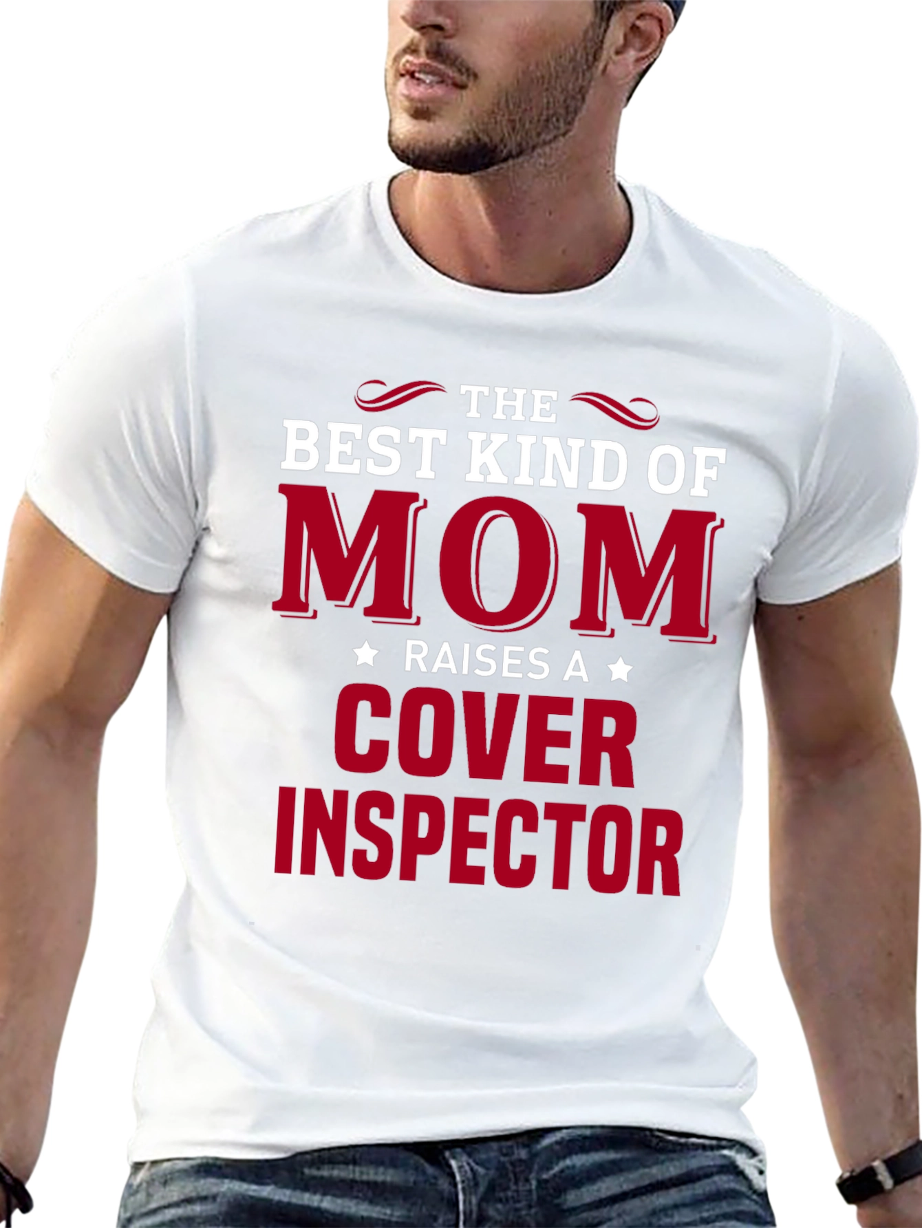 Best Kind of Mom Cover Inspector T-Shirt