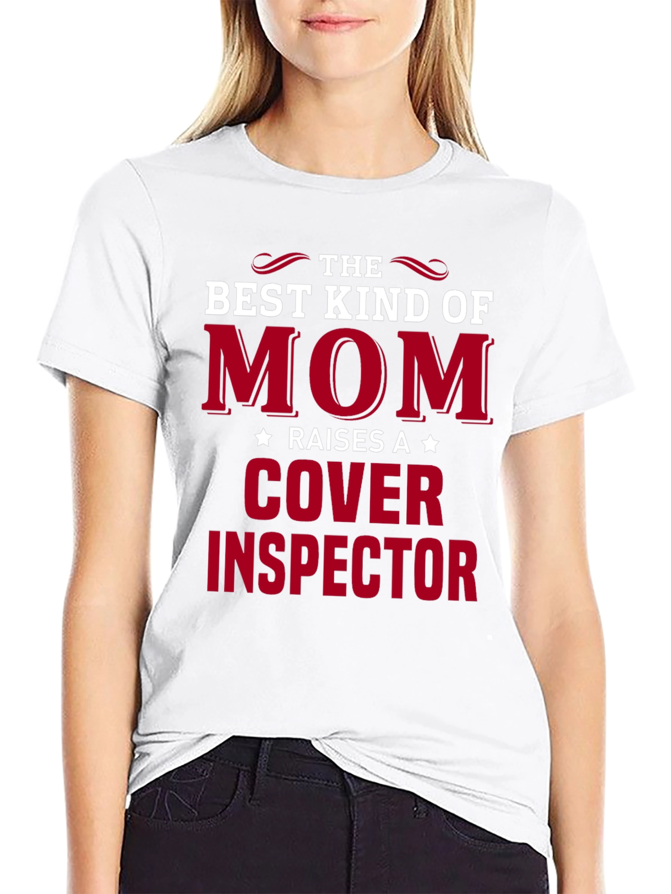 Best Kind of Mom Cover Inspector T-Shirt