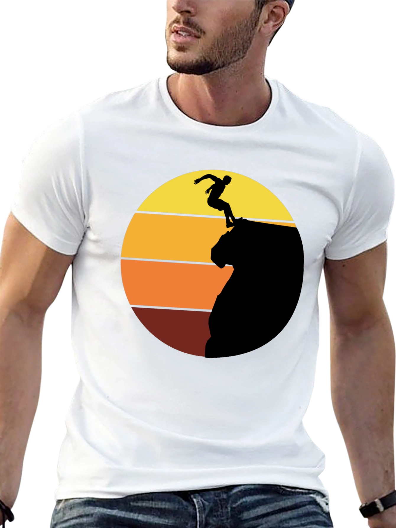Sunset Cliff Jumper Graphic Tee