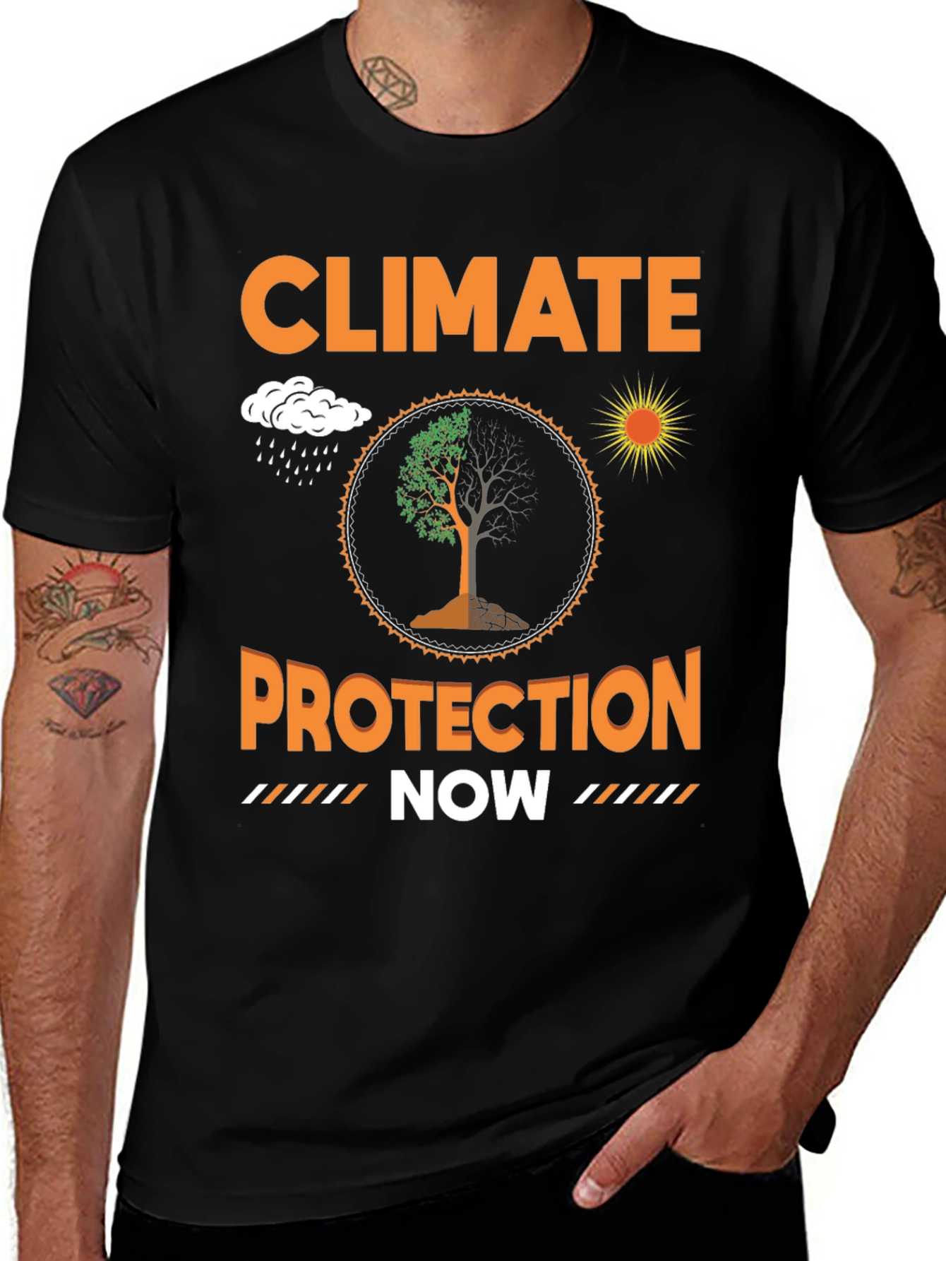 Climate Protection T-Shirt - Environmental Awareness