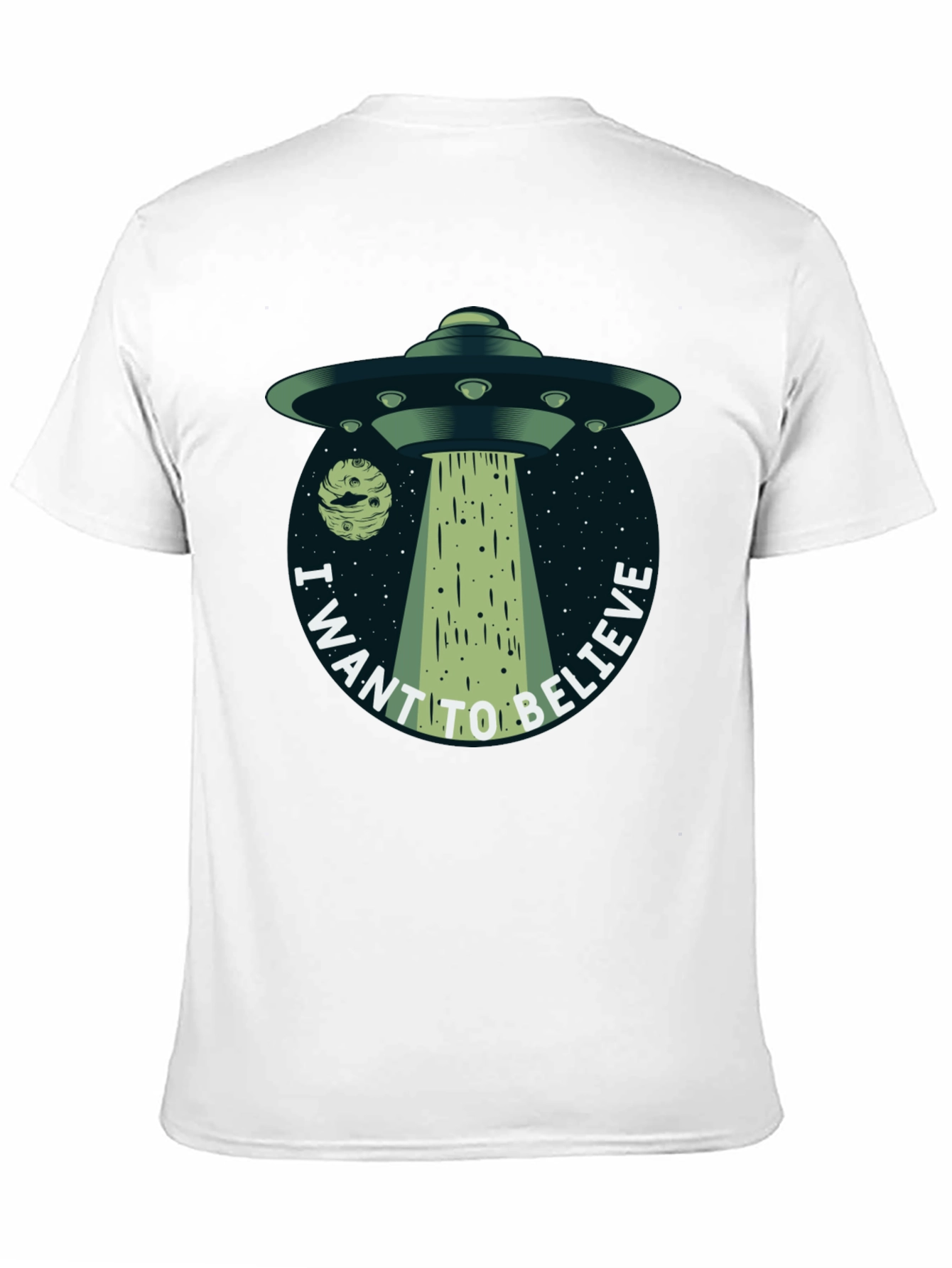 I Want to Believe UFO Graphic T-Shirt