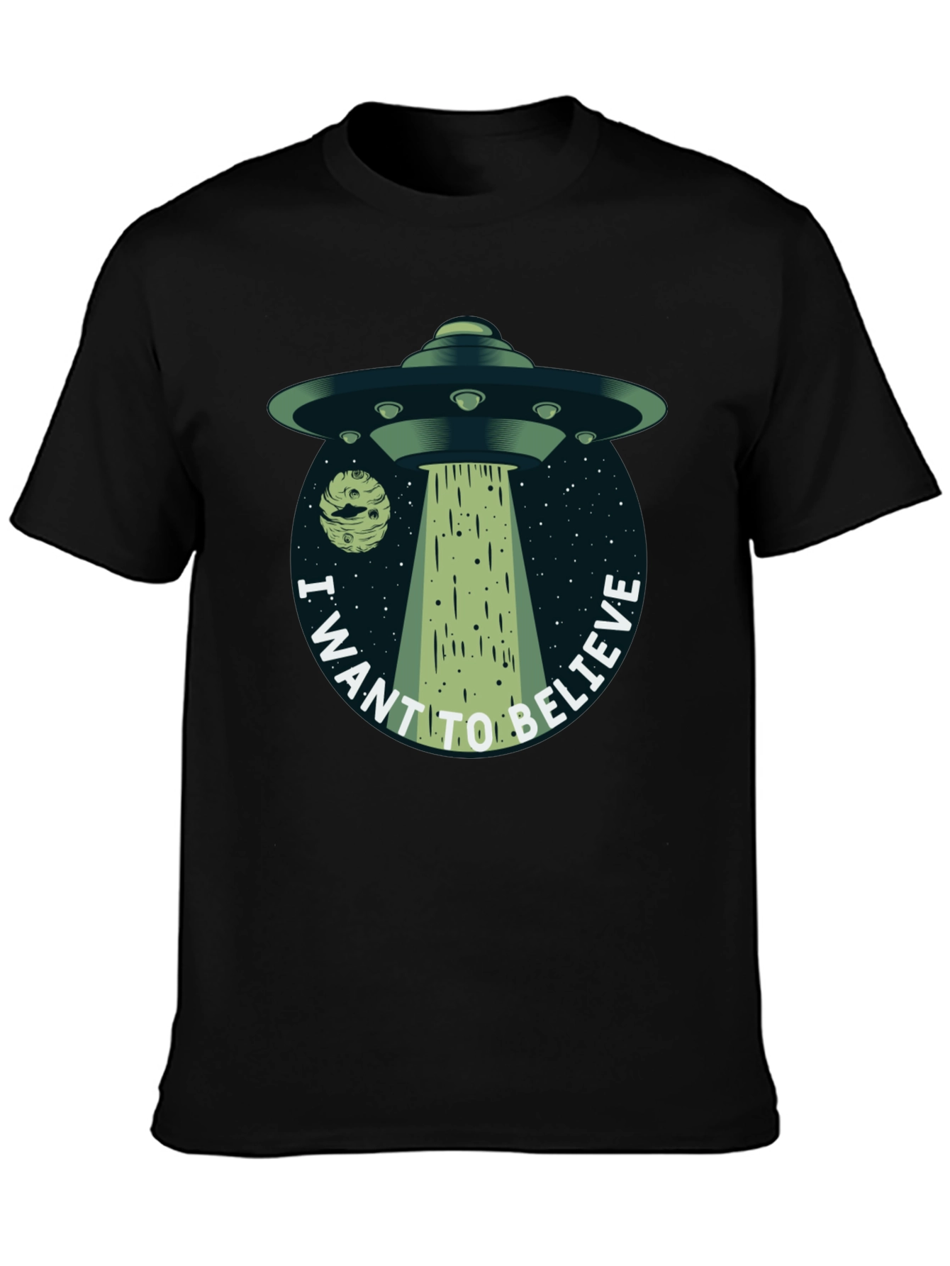 I Want to Believe UFO Graphic T-Shirt
