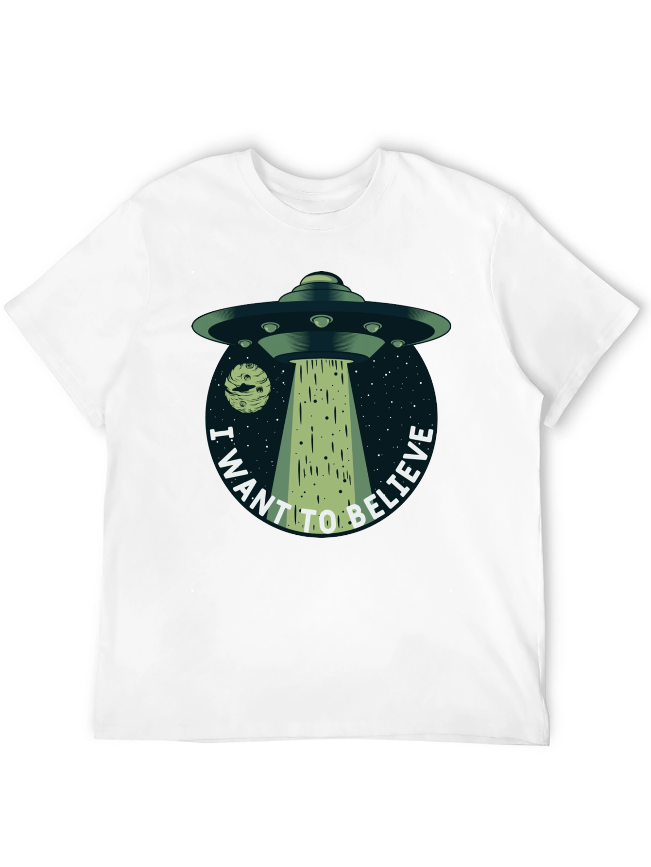 I Want to Believe UFO Graphic T-Shirt