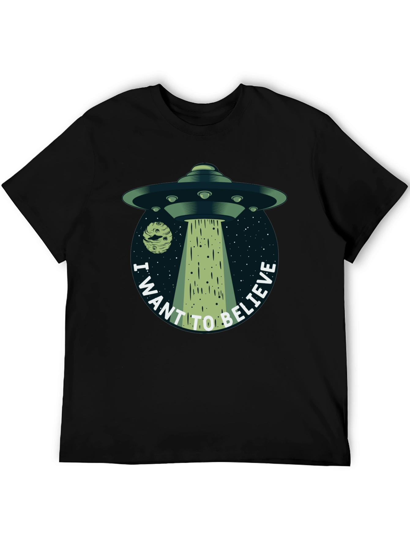 I Want to Believe UFO Graphic T-Shirt