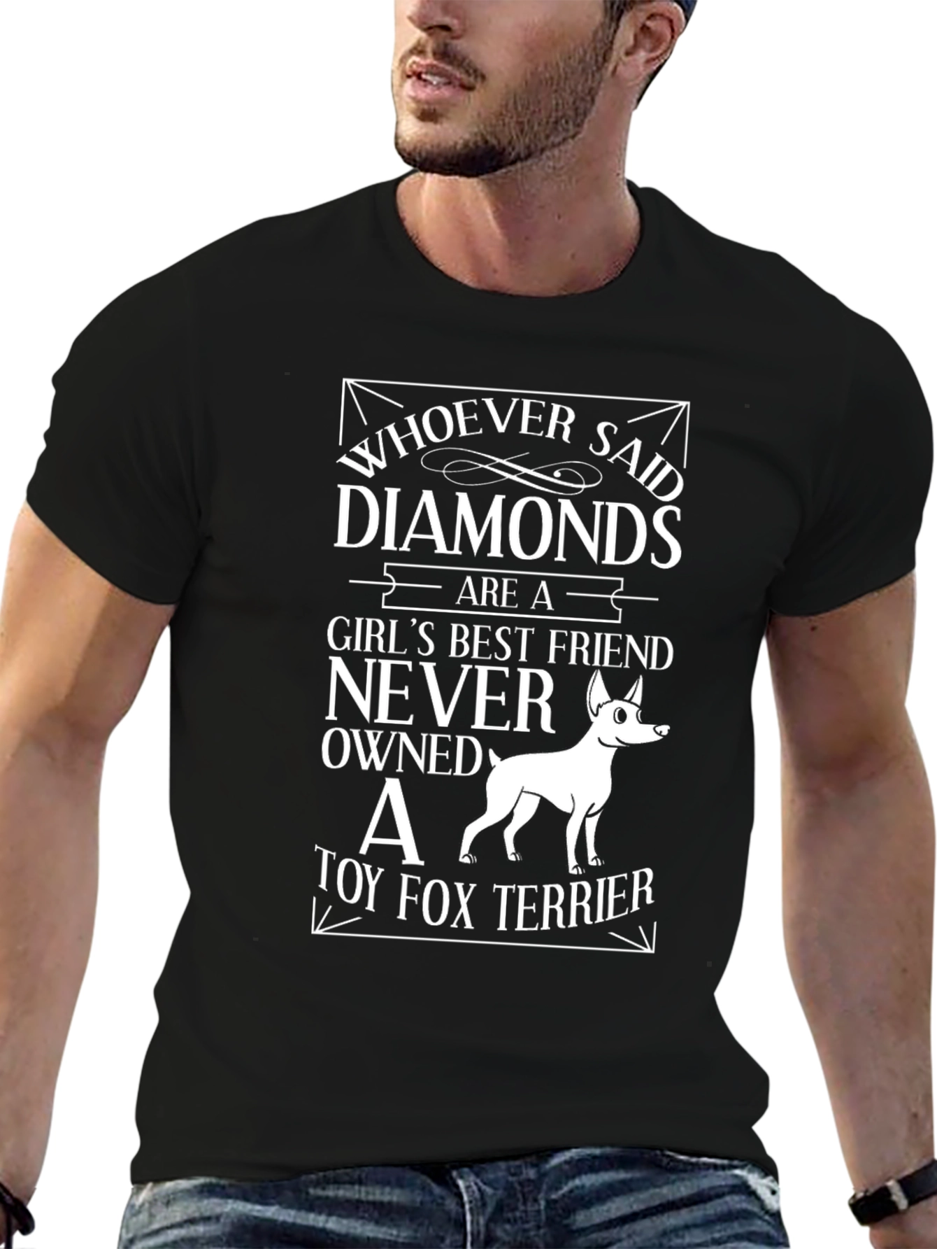 Toy Fox Terrier Graphic T-Shirt