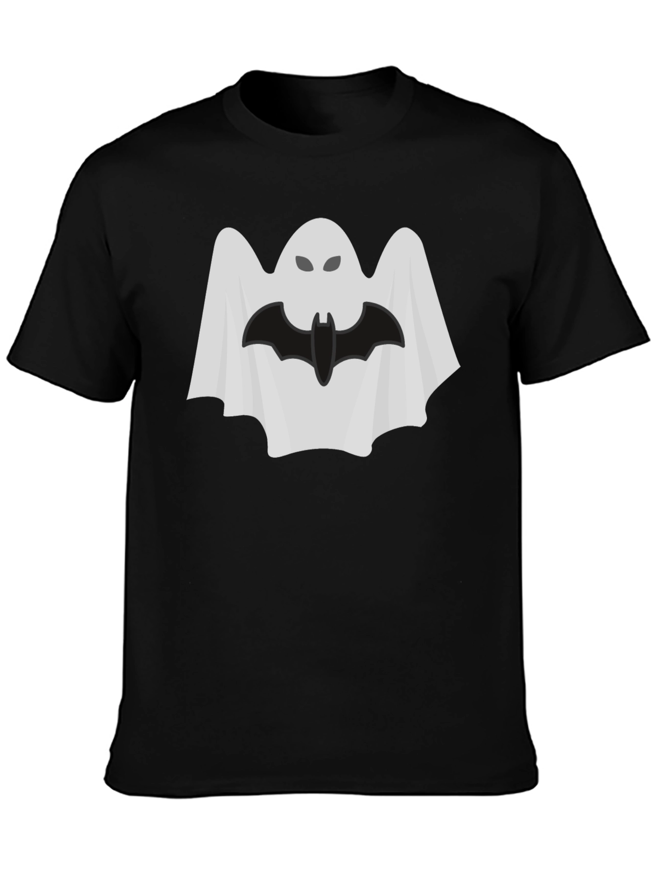 Spooky Ghost Bat T-Shirt - Halloween Tee