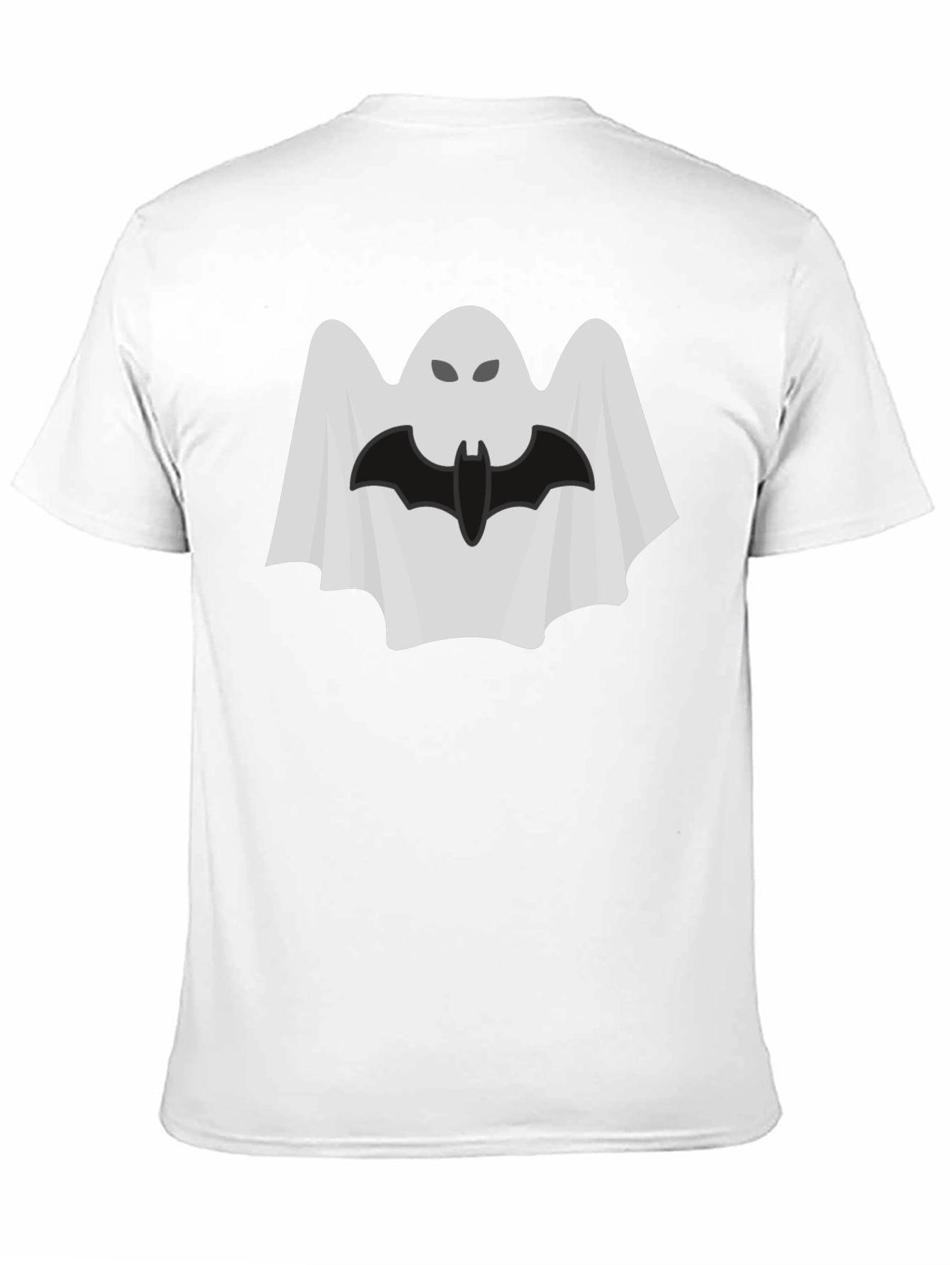 Spooky Ghost Bat T-Shirt - Halloween Tee