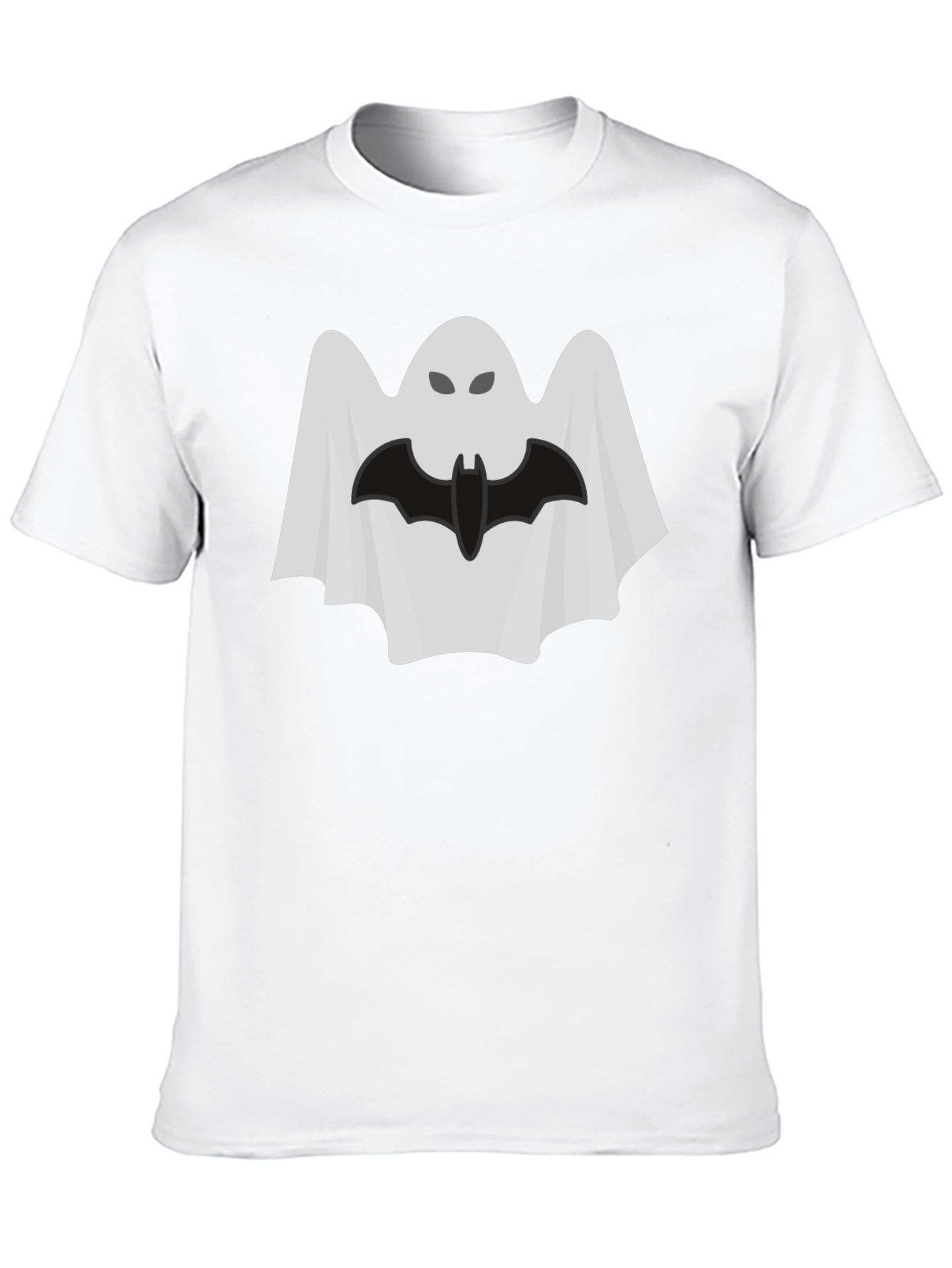 Spooky Ghost Bat T-Shirt - Halloween Tee