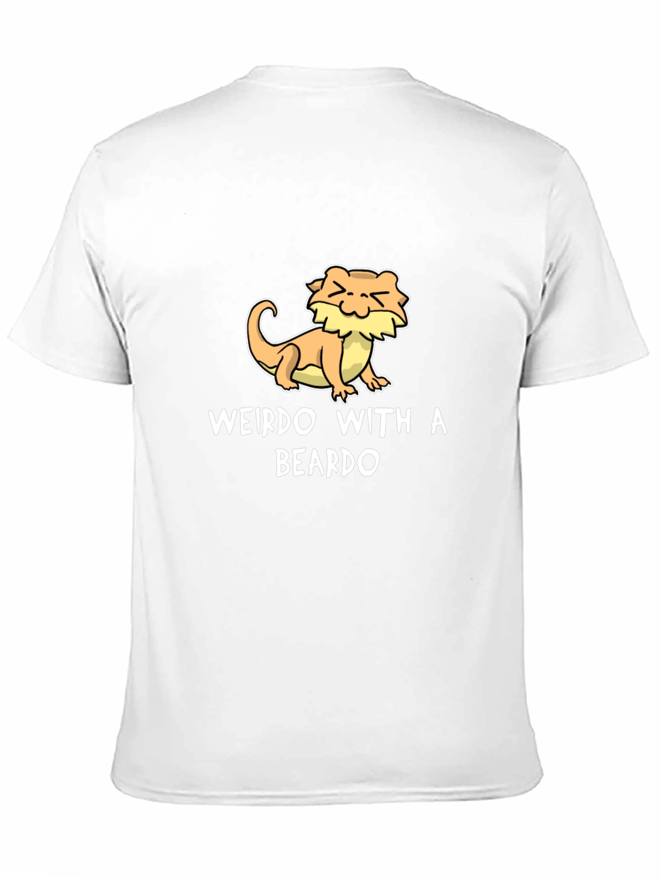 Weirdo with a Beardo T-Shirt Black